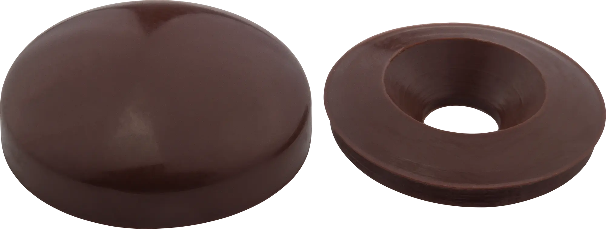 Zaślepka nakładana 14.5 mm brązowa 12 szt.