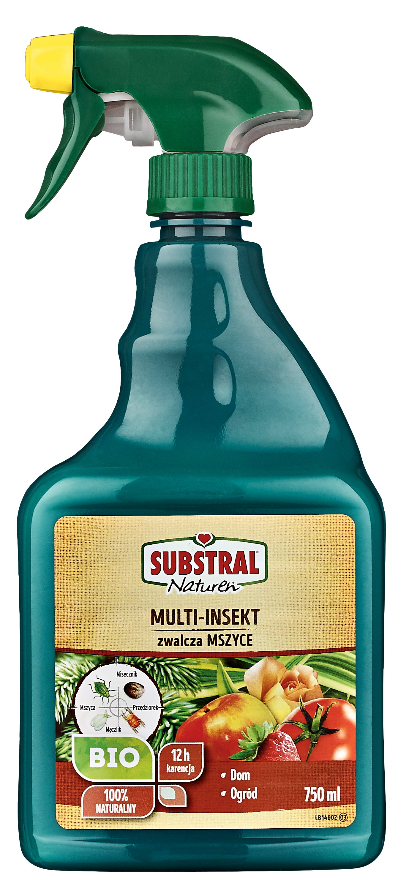 Środek owadobójczy Multi-insekt spray 750ml Substral - 4