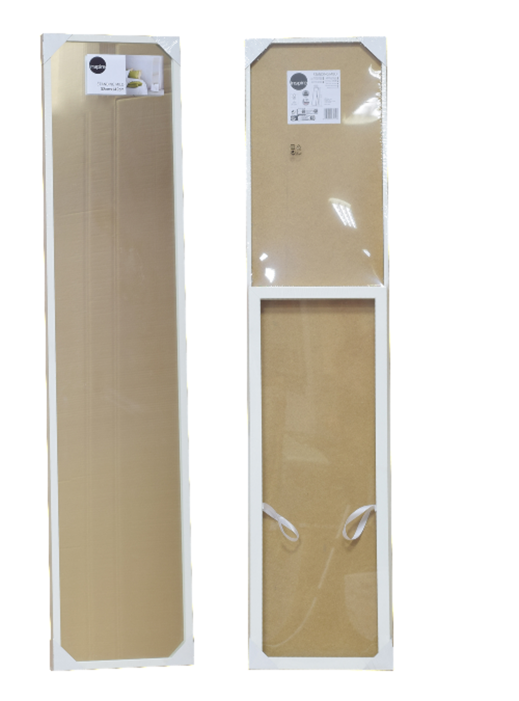 Lustro stojące Milo białe 30 x 140 cm Inspire - 13