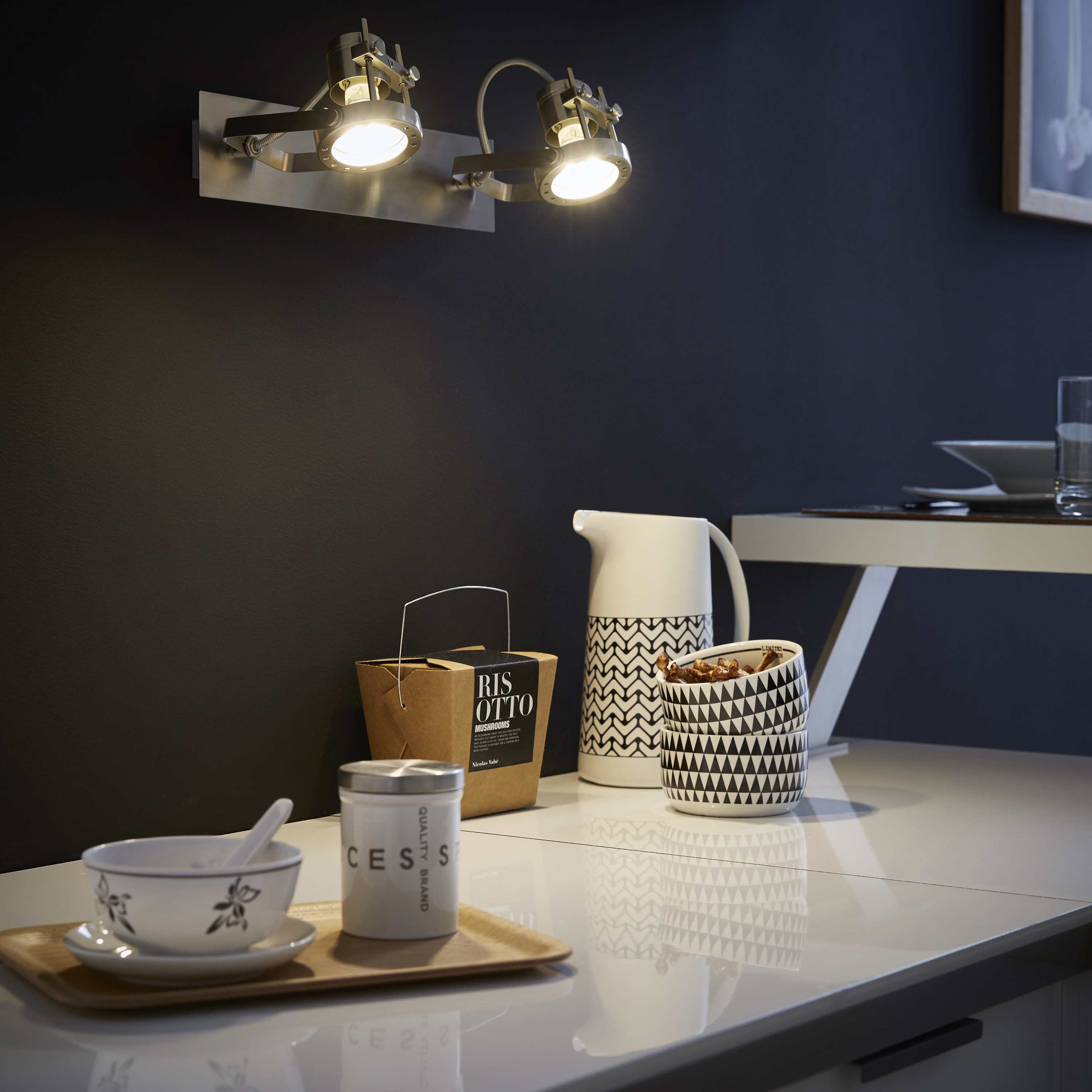 Listwa reflektorowa TECHNIC srebrna GU10 INSPIRE - 4