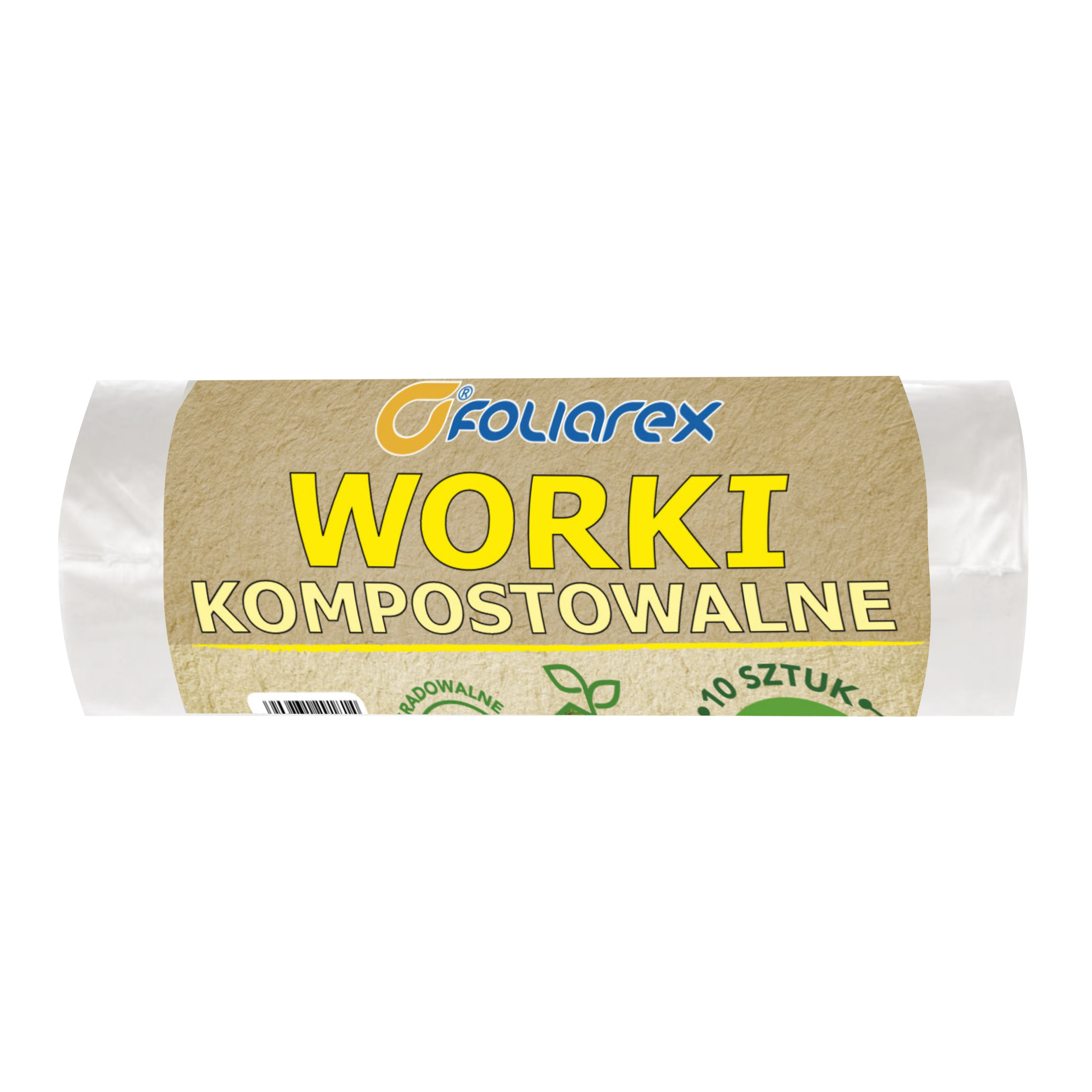 Worki na śmieci 120l 10szt. kompostowalne