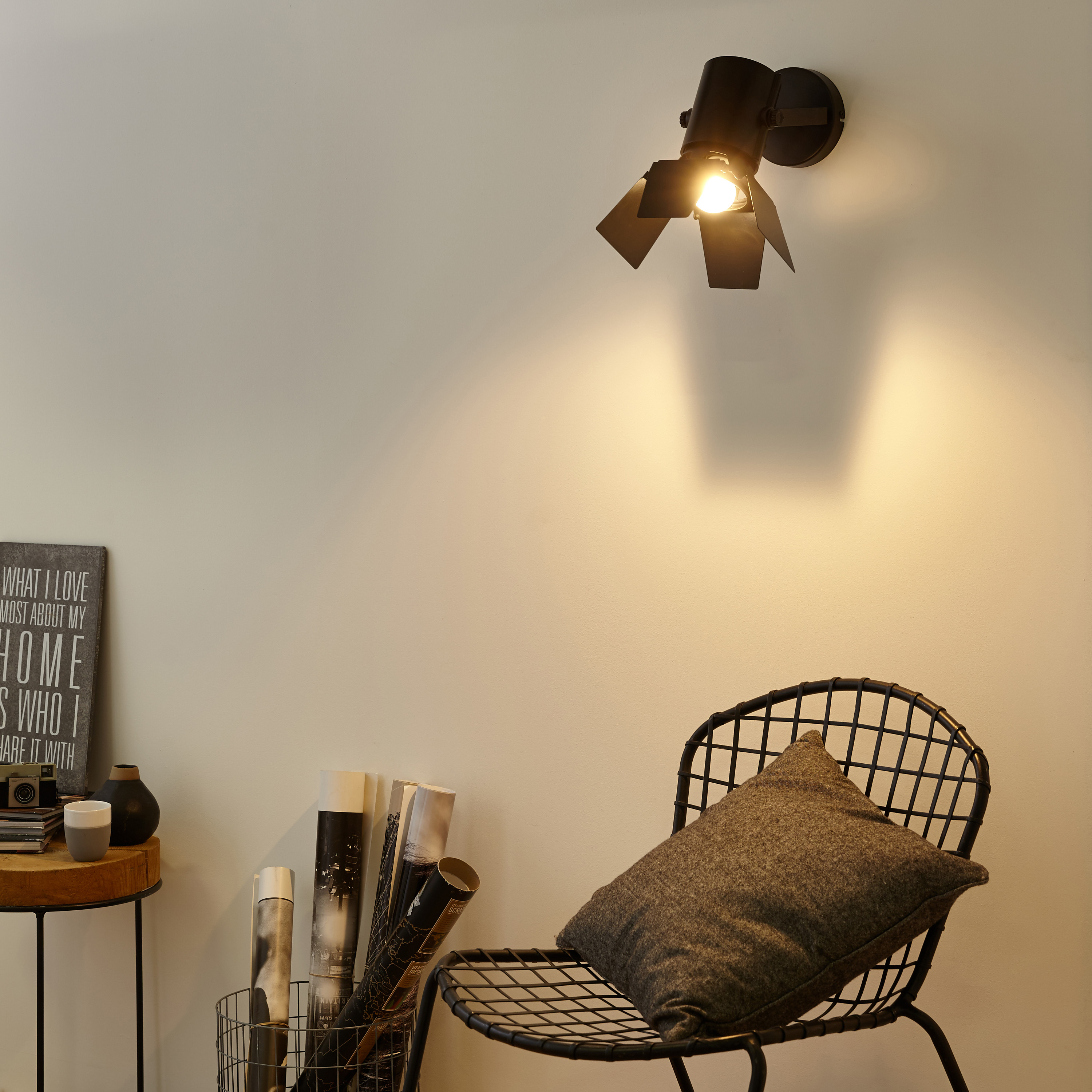 Kinkiet STUDIO czarny E27 INSPIRE - 3