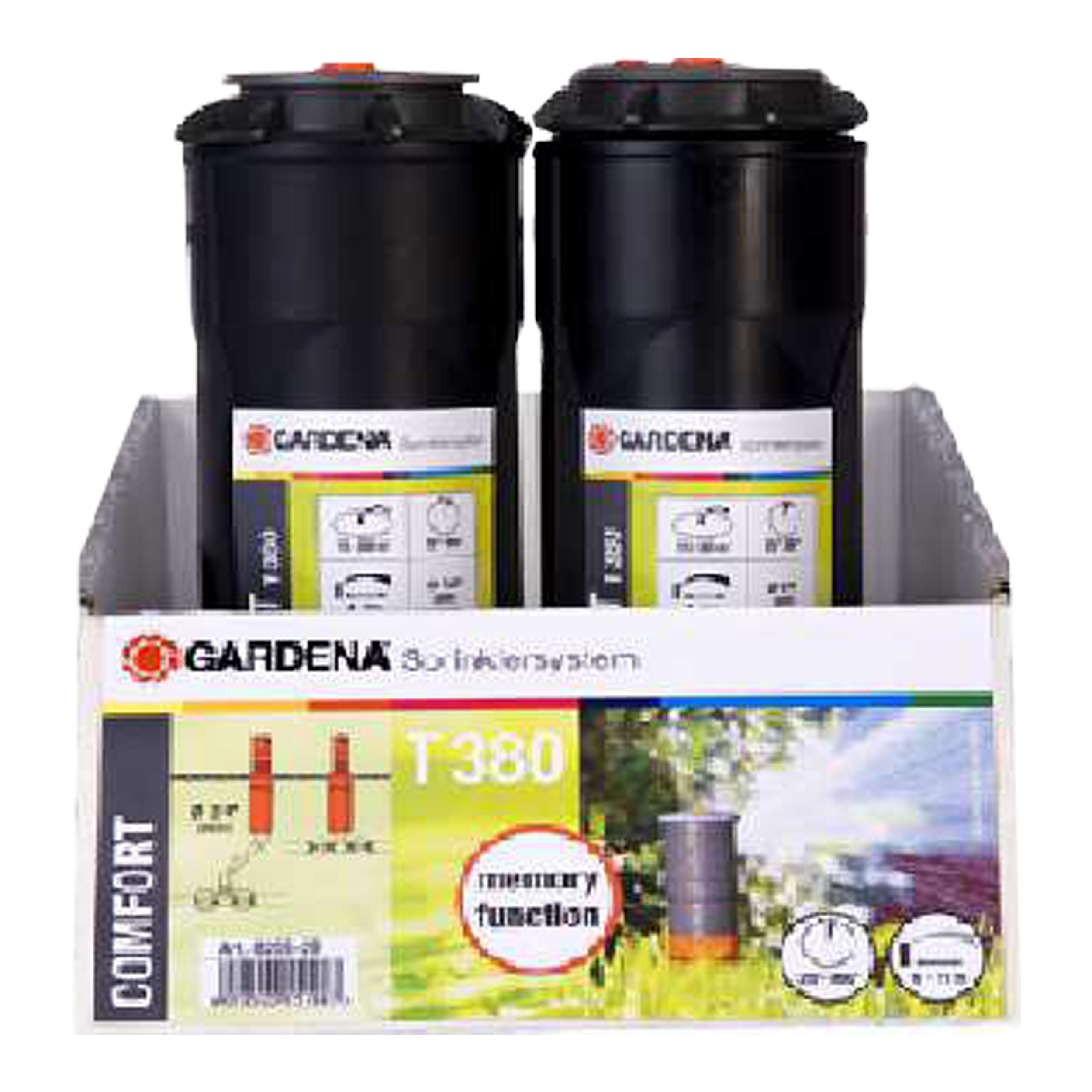 Zraszacz wynurzalny turbinowy T380 Sprinklersystem Gardena 8205-29 - 4
