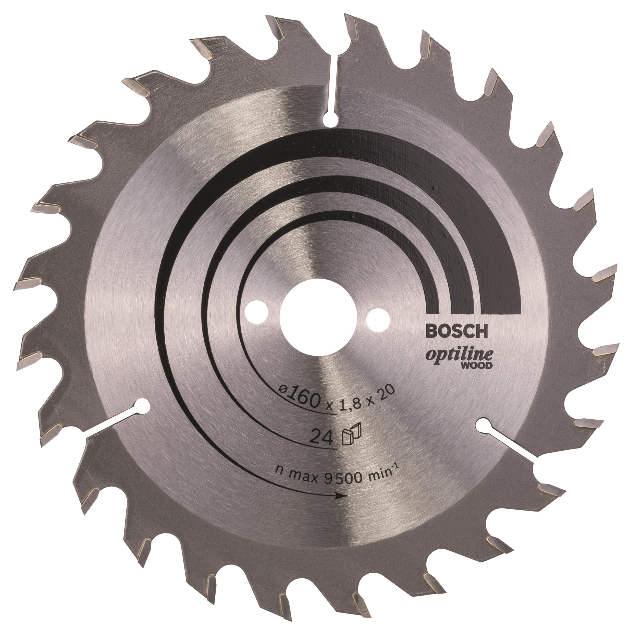 Tarcza do cięcia drewna Optiline Wood śr.160 mm 24T BOSCH