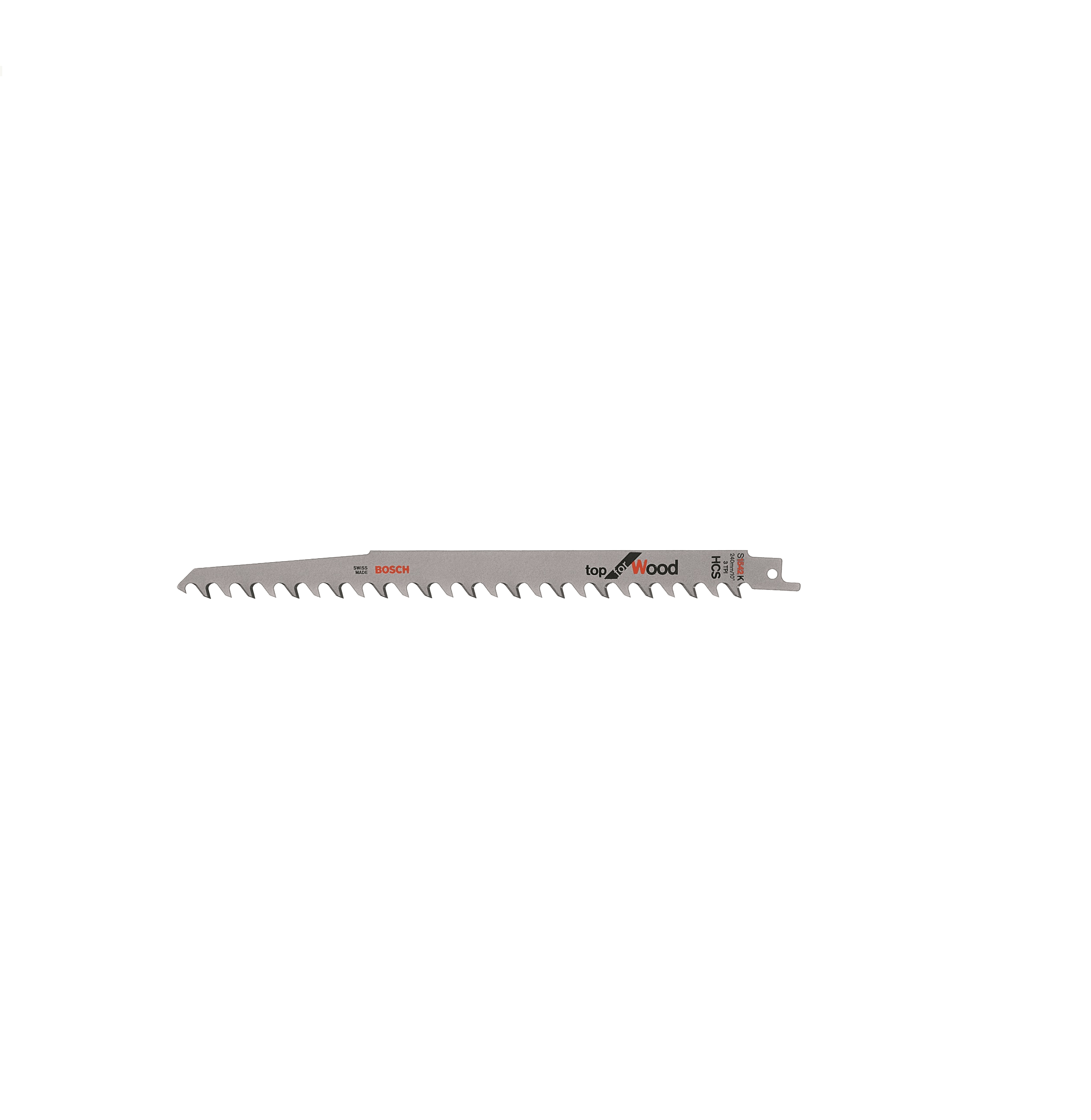 Brzeszczot do piły szablastej 240 mm DREWNO 2 szt. BOSCH