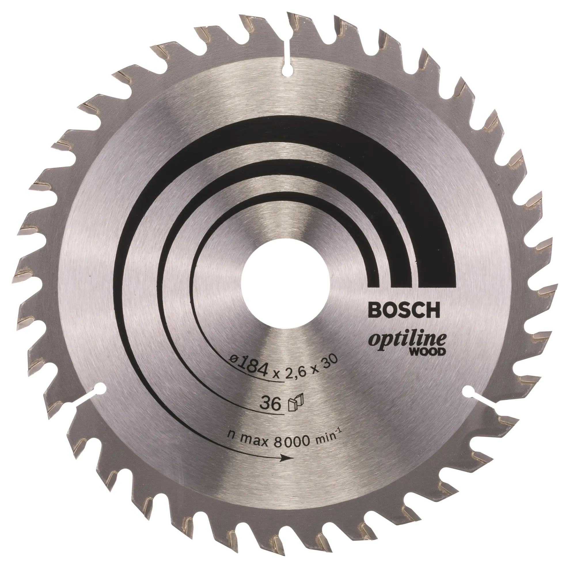 Tarcza do cięcia drewna Optiline Wood śr.184 mm 36T BOSCH