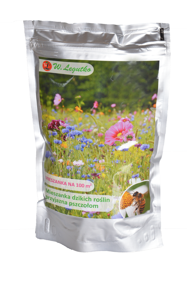 Nasiona dzikich roślin miododajnych 500g / 100m2 W.Legutko