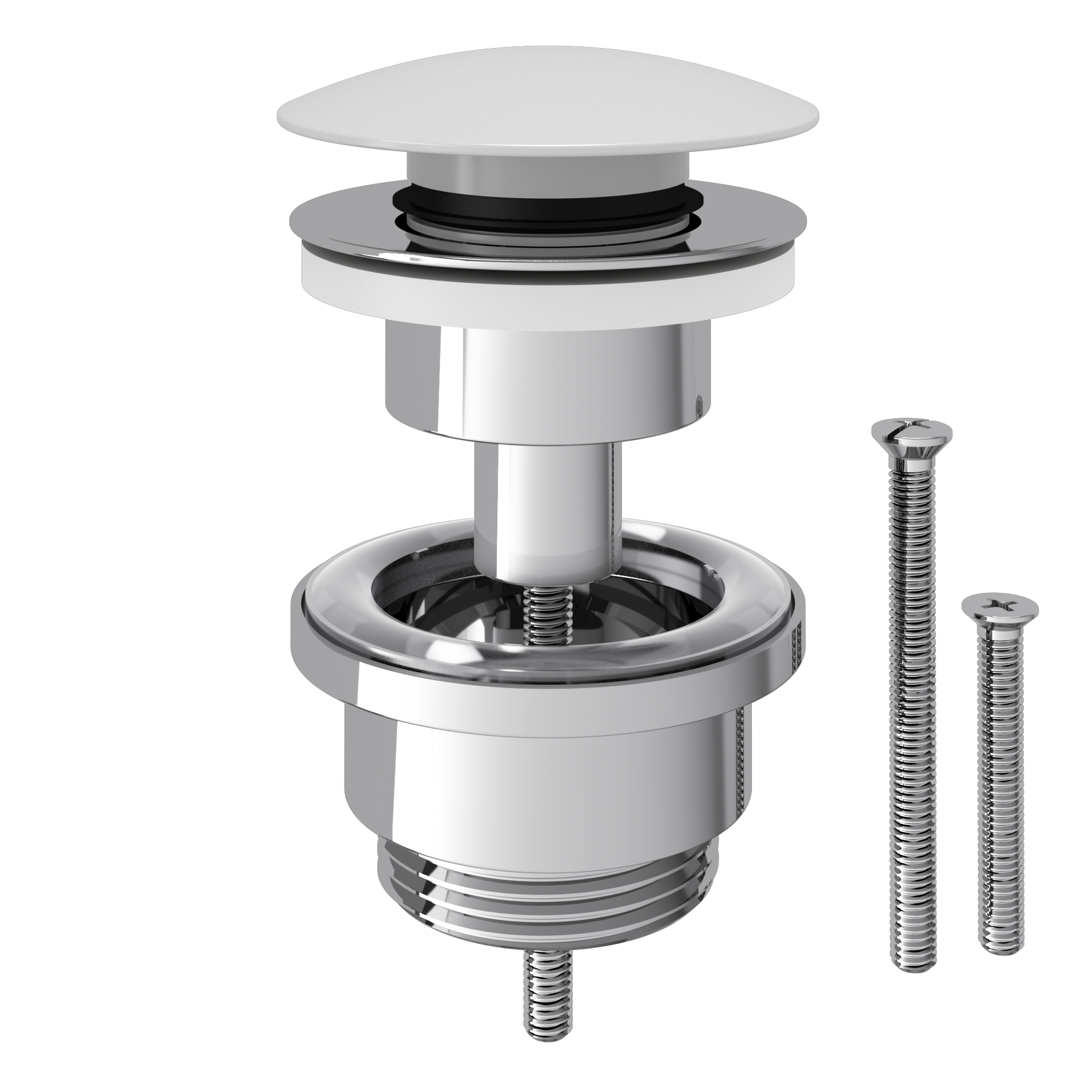 Válvula desagüe lavabo equation decorativa blanco ø32mm