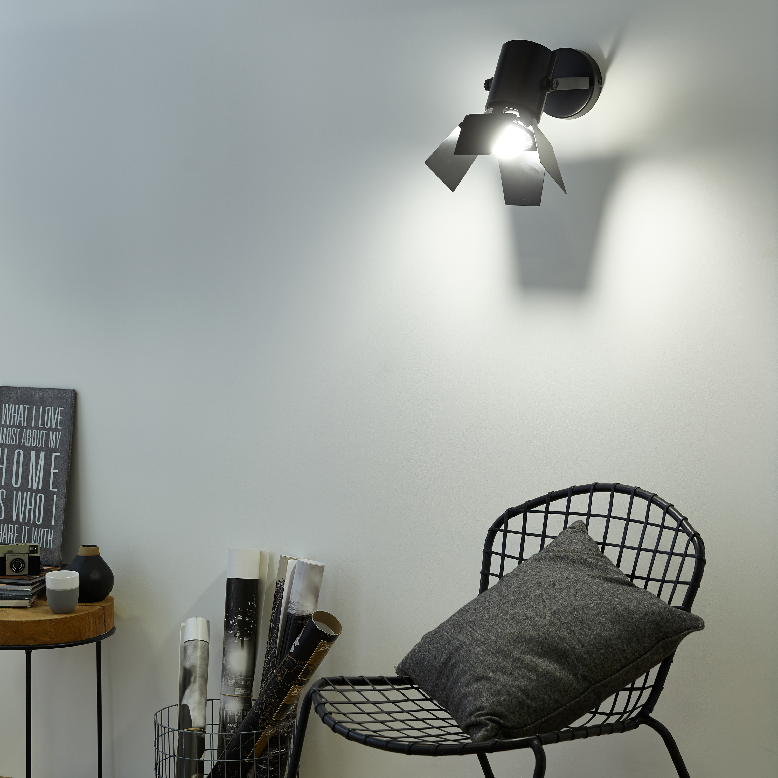 Kinkiet STUDIO czarny E27 INSPIRE - 2