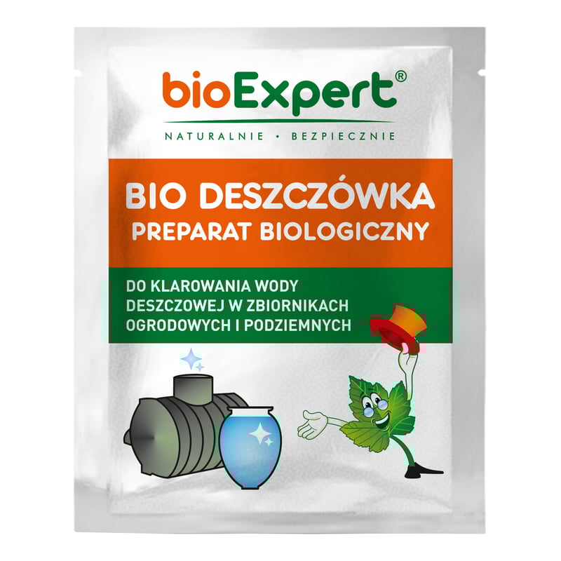 Preparat biologiczny do klarowania wody 25 g Bio deszczówka Bioexpert