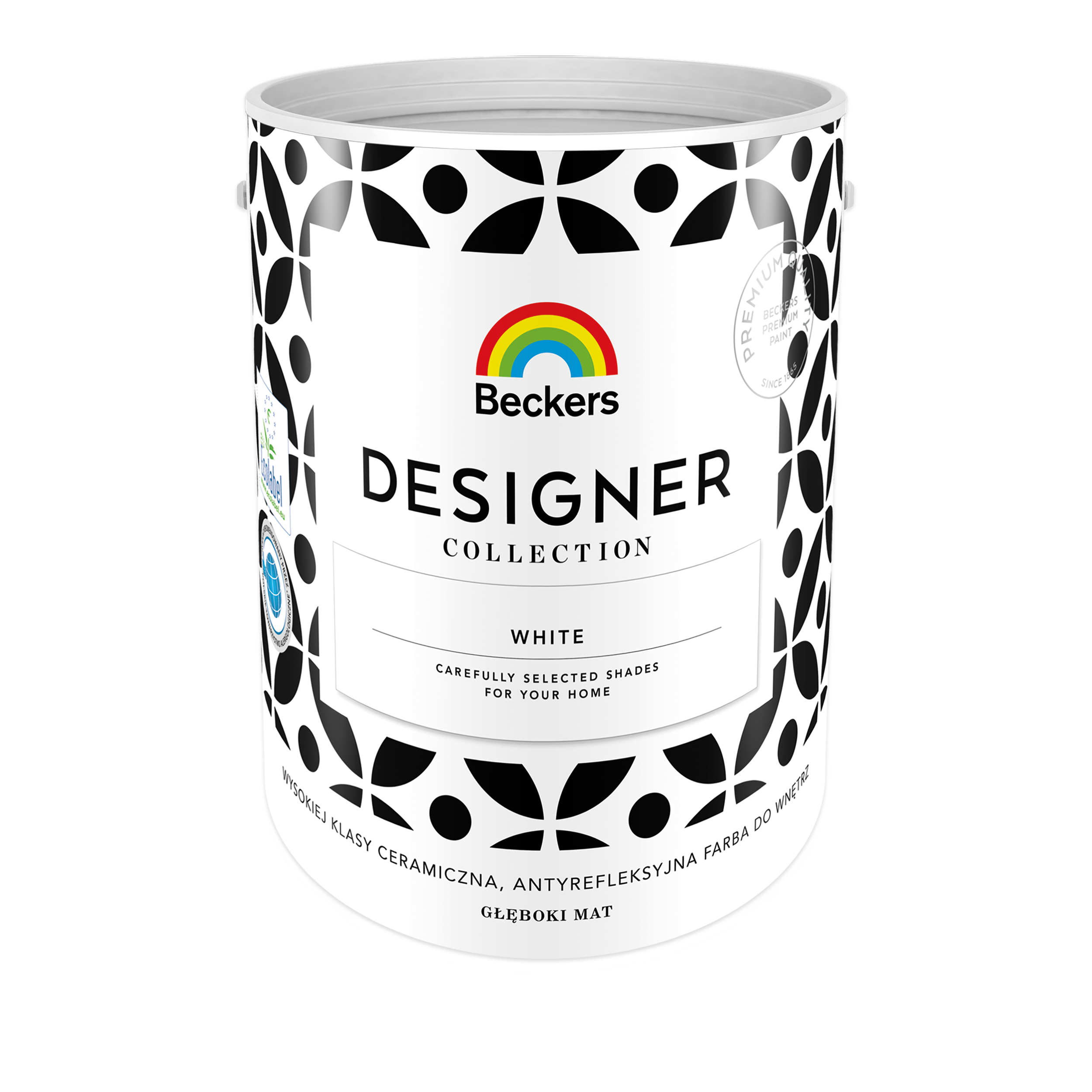 Farba Beckers Designer Collection Biały 5 l