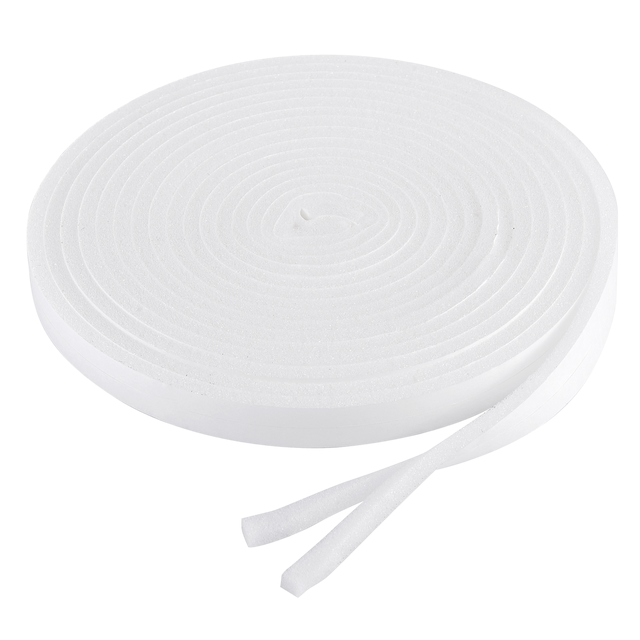 Uszczelka izolacyjna samoprzylepna PU 1-4 mm / 12 m biała