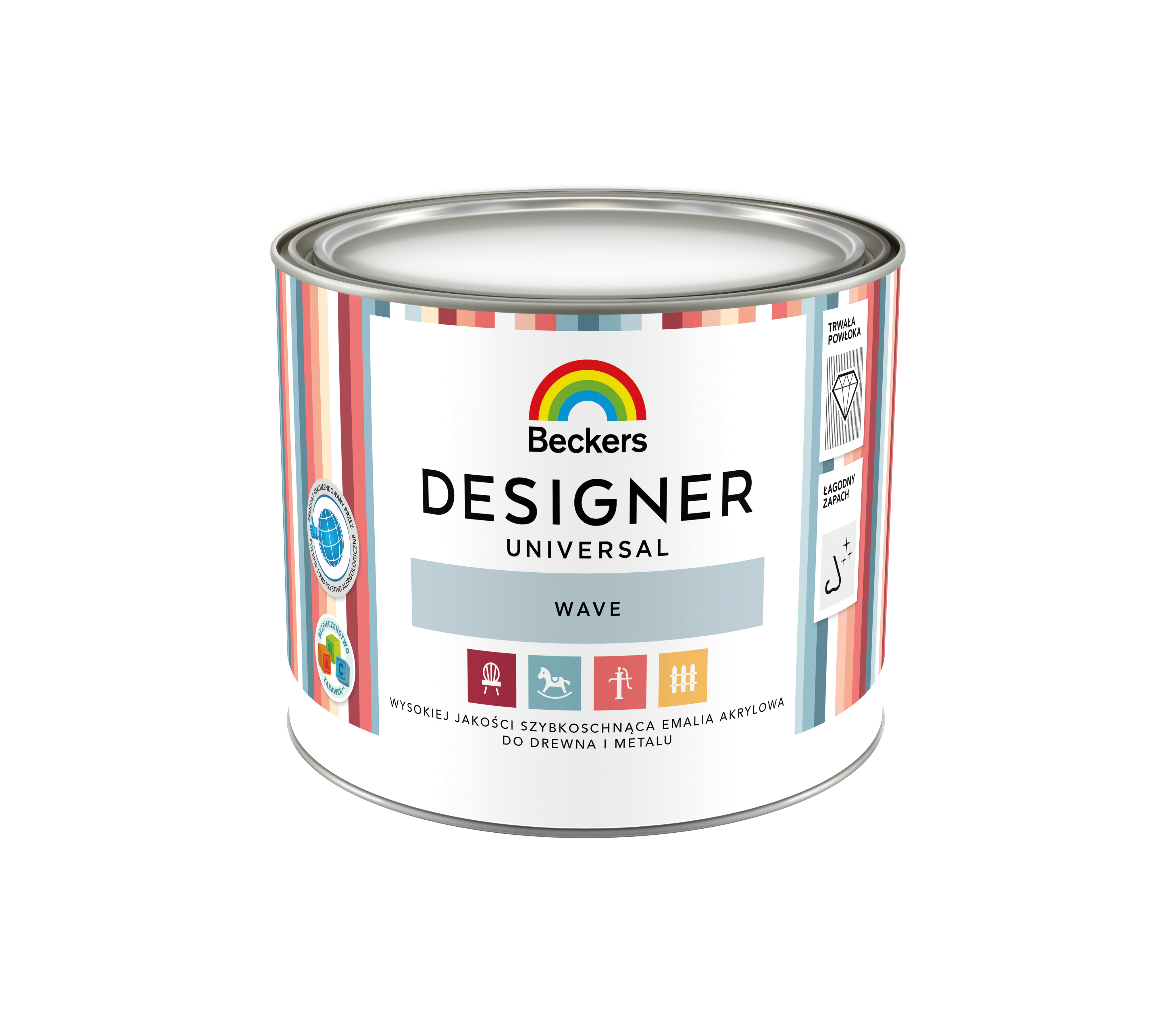 Emalia DESIGNER UNIVERSAL 0.5 l Wave BECKERS