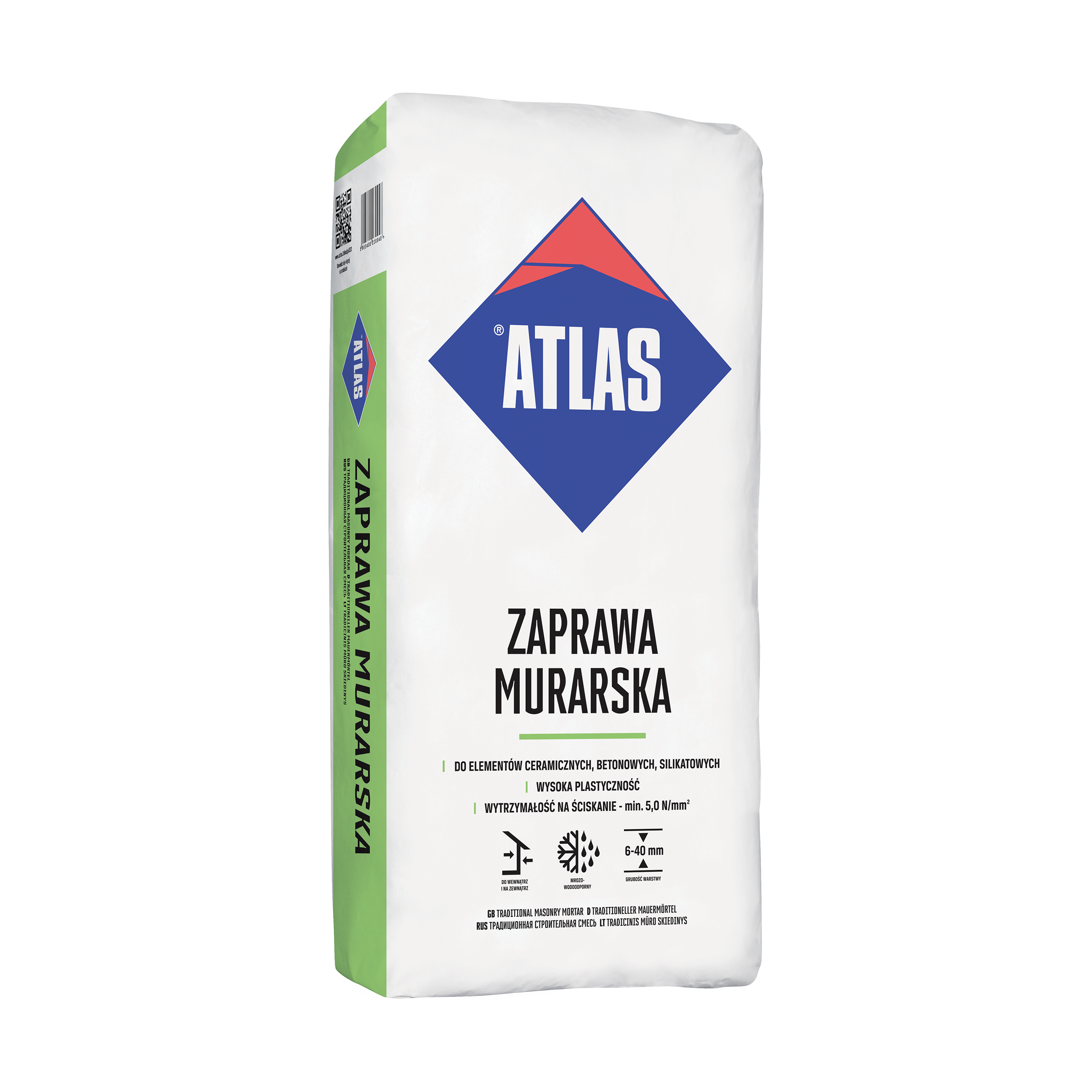Zaprawa murarska 25 kg Atlas