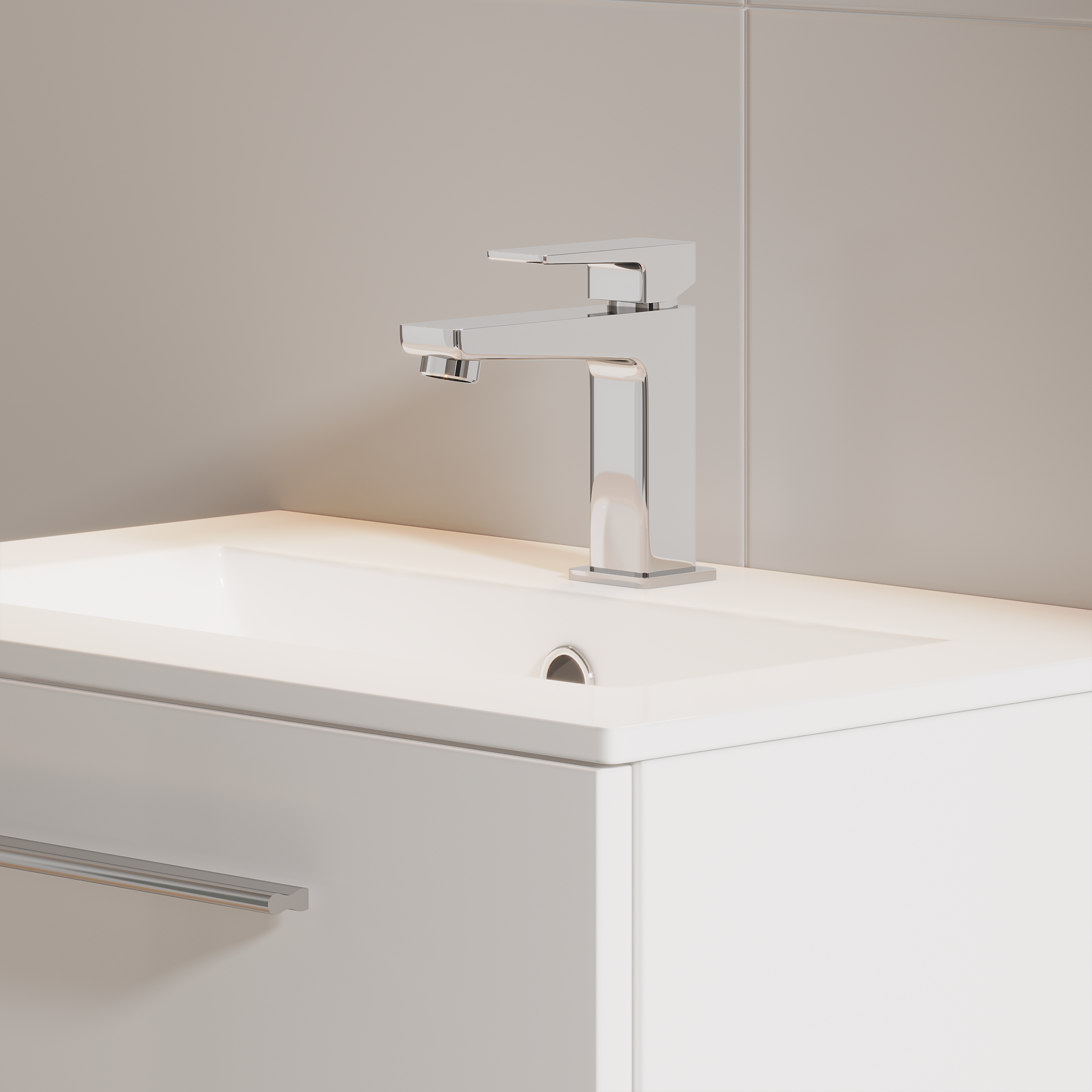 Bateria umywalkowa chrom Saxon Omnires - 13