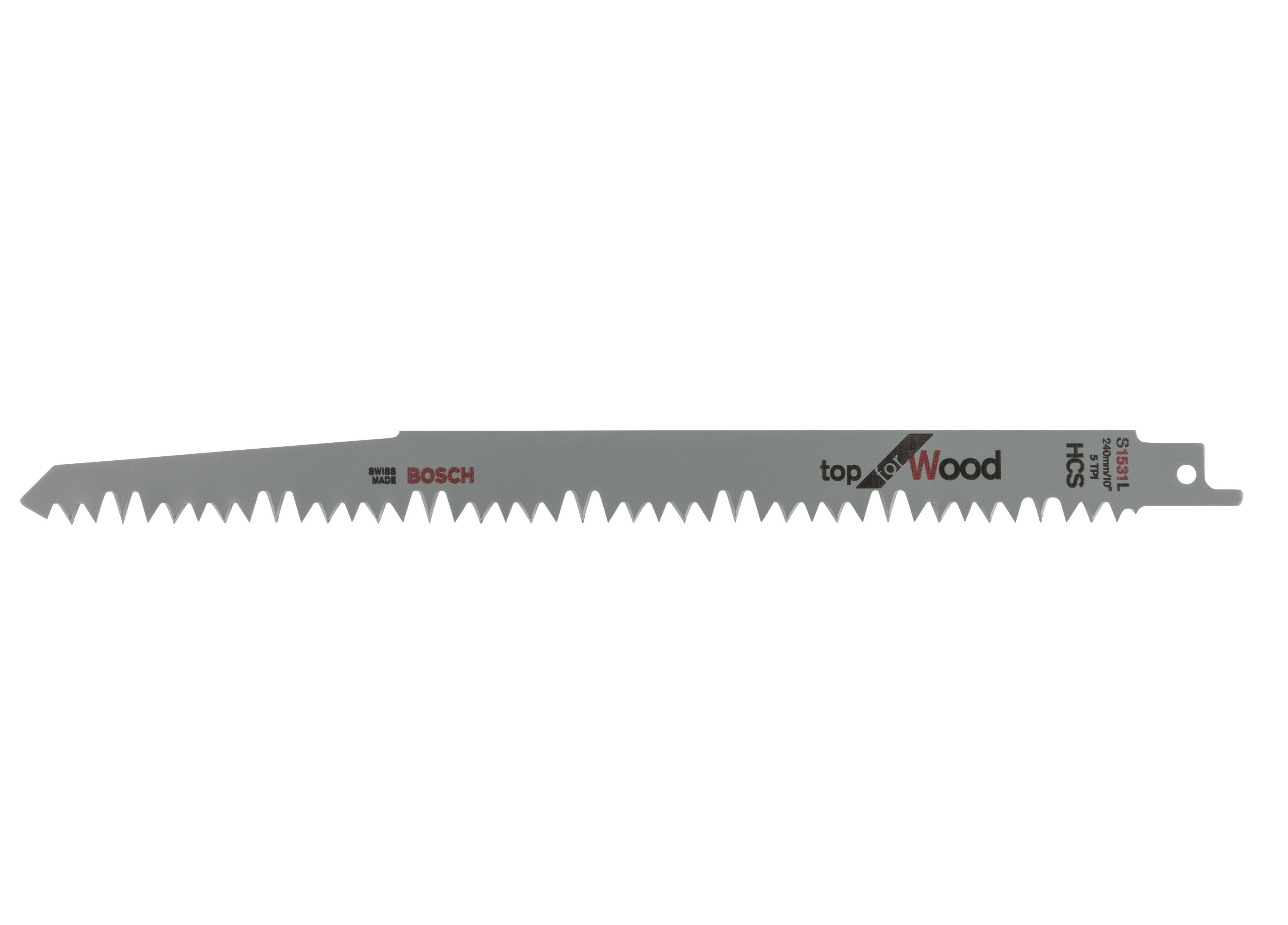 Brzeszczot piły szablastej 240 mm DO DREWNA 2 szt. BOSCH