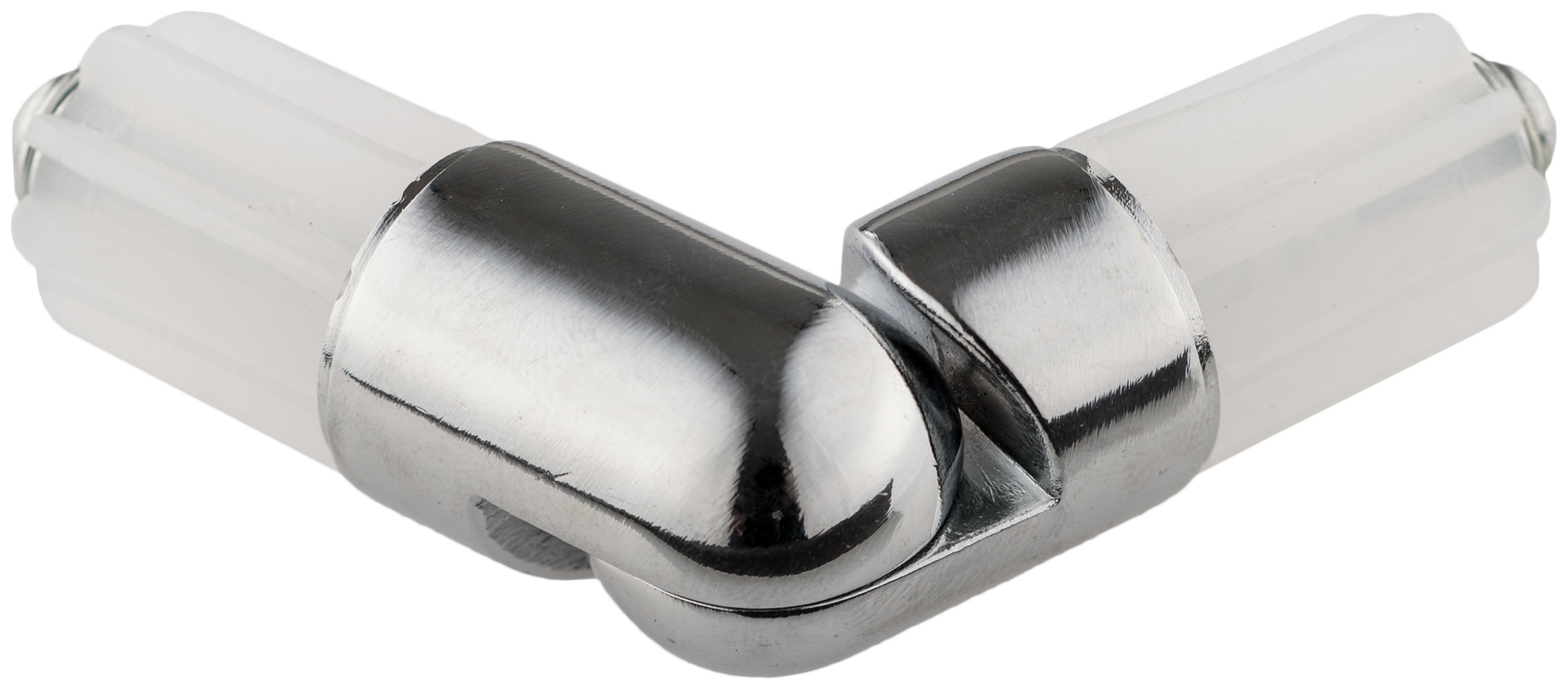 Łącznik kątowy do karnisza chrom 19 mm Inspire