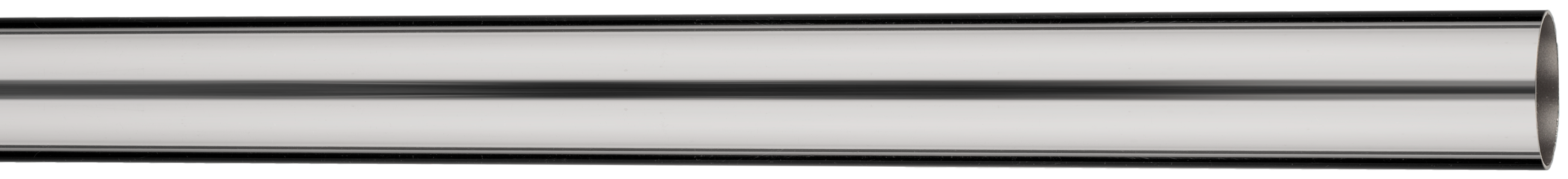 Drążek do karnisza 300 cm chrom 19 mm metalowy Inspire
