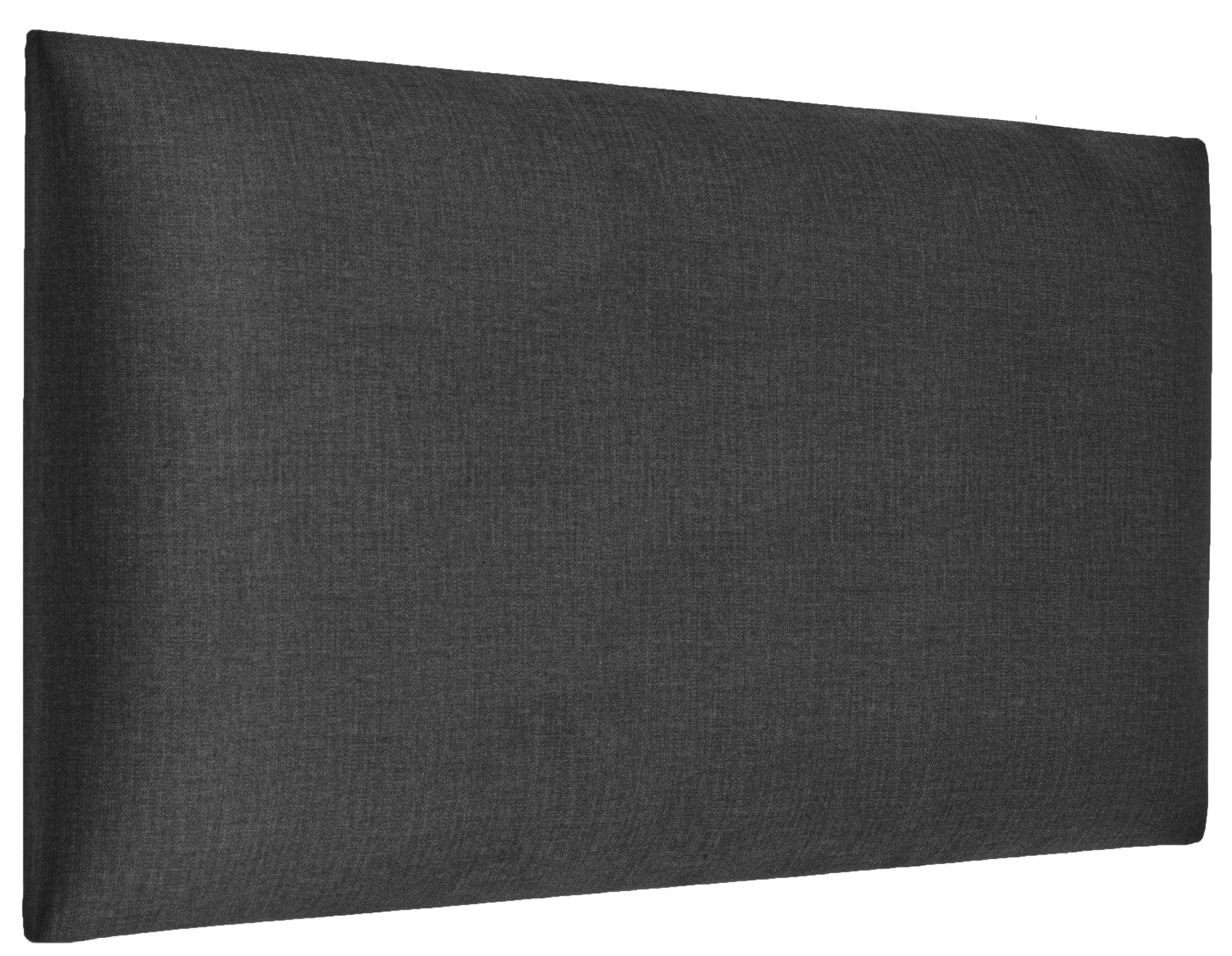 Panel ścienny tapicerowany prostokąt 60x30 cm grafit ołówkowy