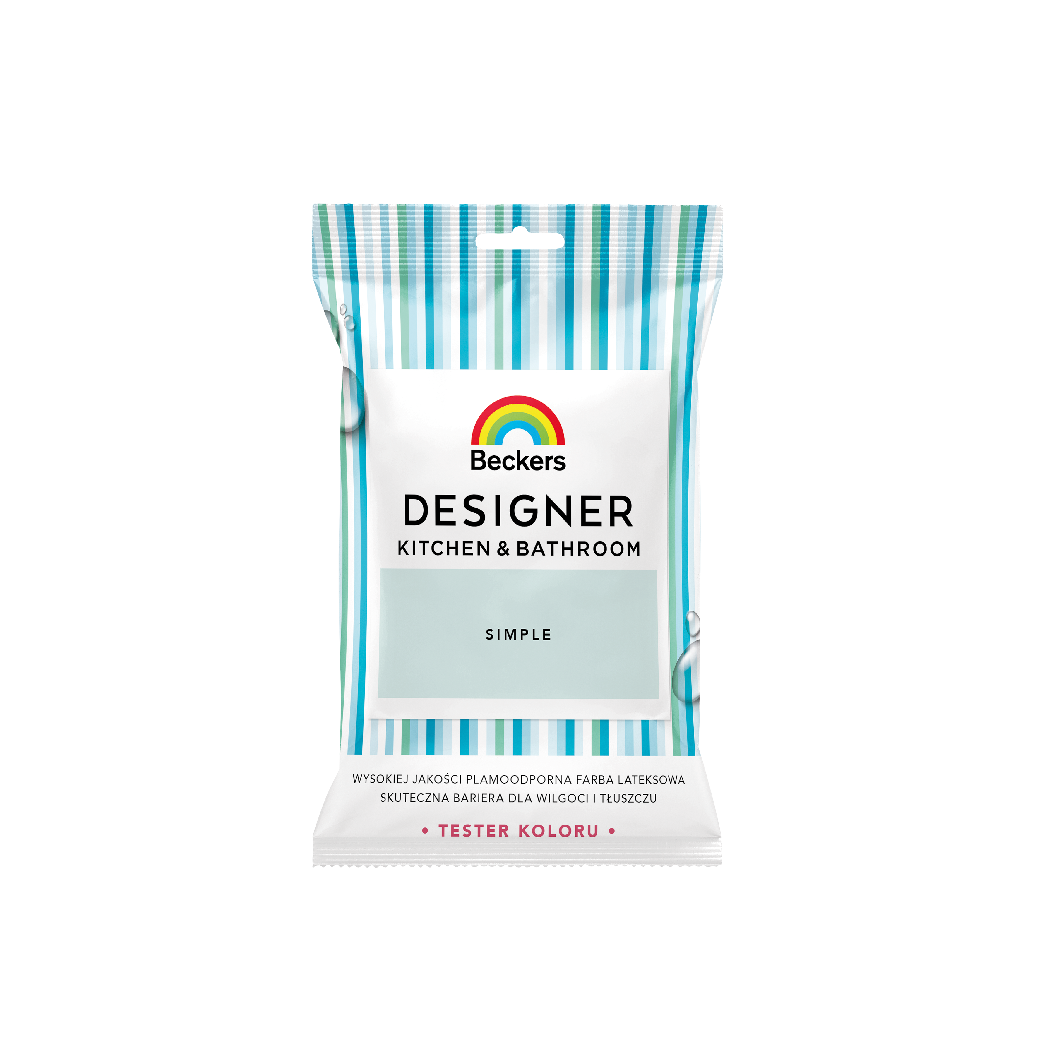 Tester farby Beckers Designer Kitchen &amp; Bathroom Simple 50 ml