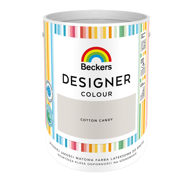 Farba wewnętrzna Beckers Designer Colour Cotton Candy 5 l