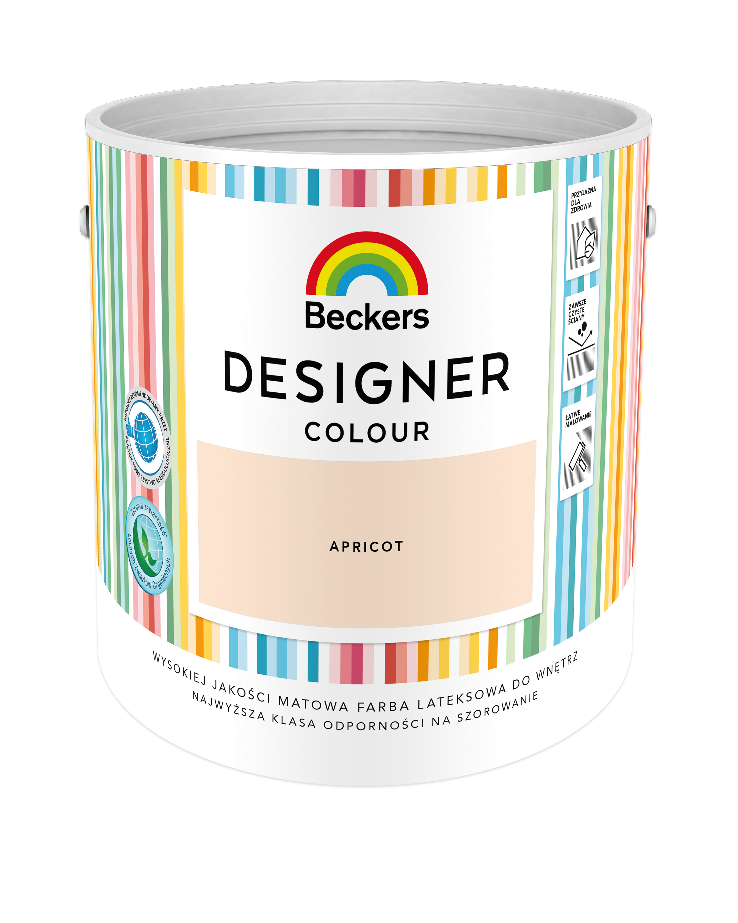 Farba wewnętrzna Beckers Designer Colour Apricot 2.5 l