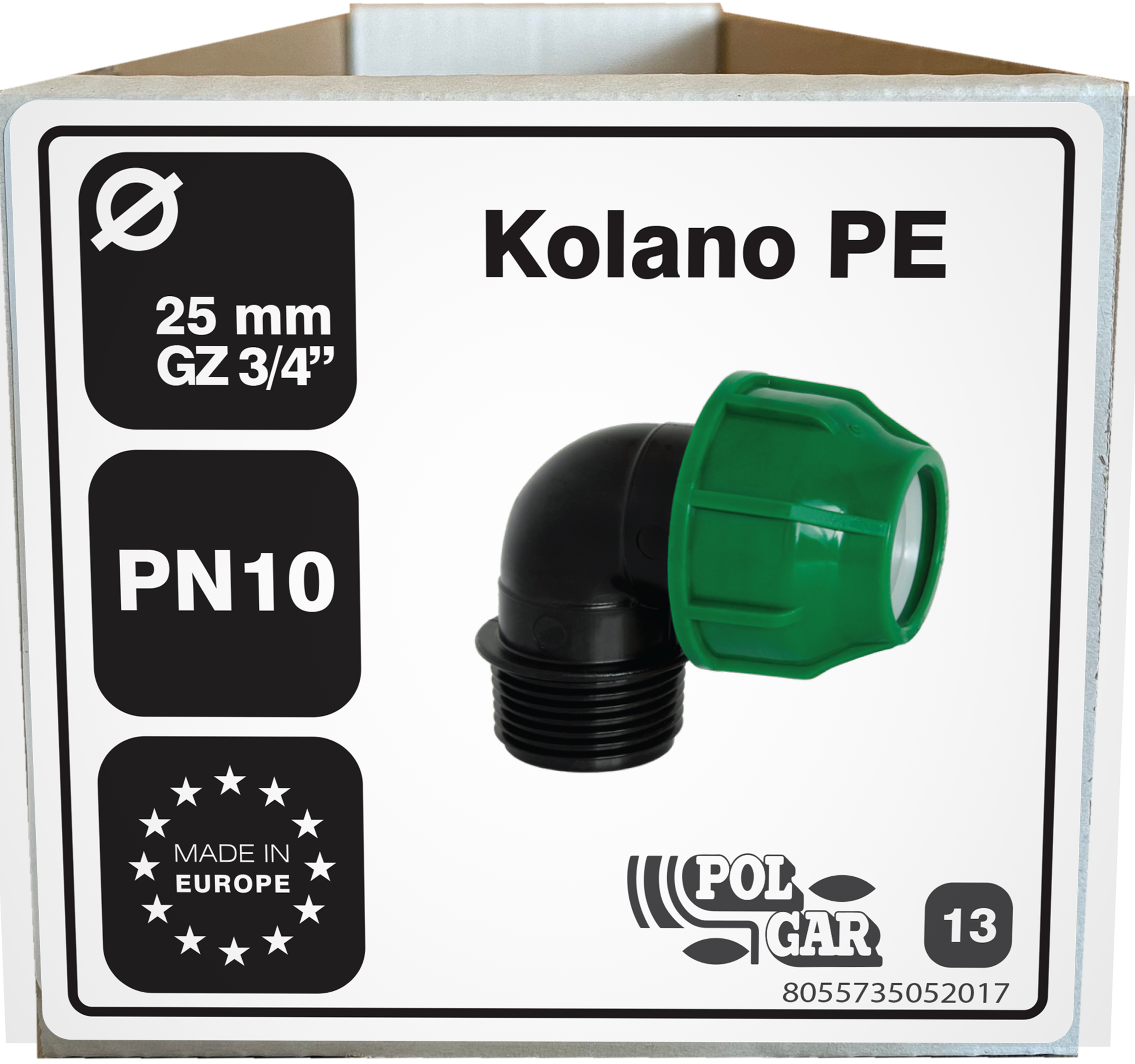 Kolanko 25 mm-GZ1/2