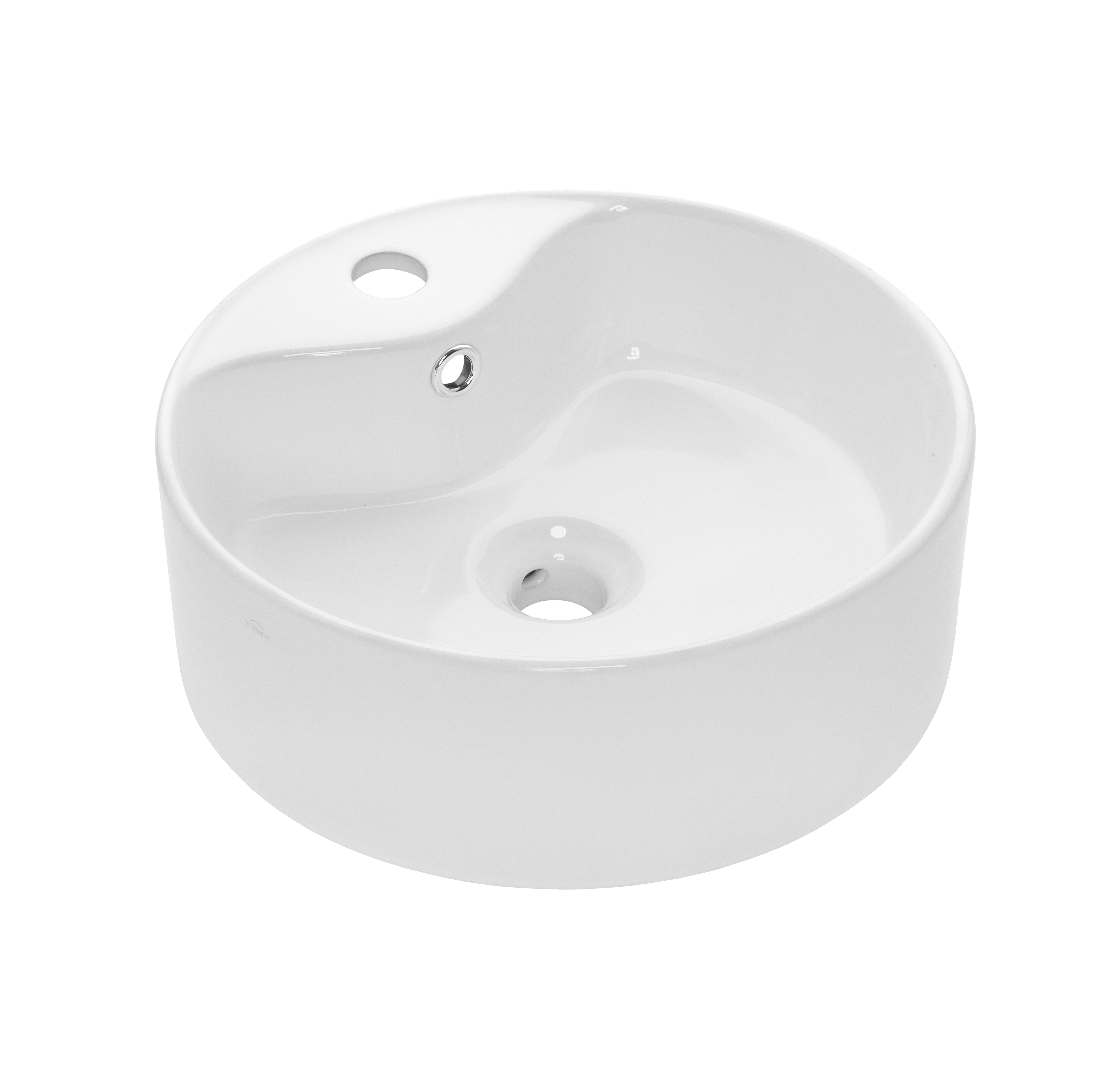 Umywalka ceramiczna nablatowa Rondi 41 Invena