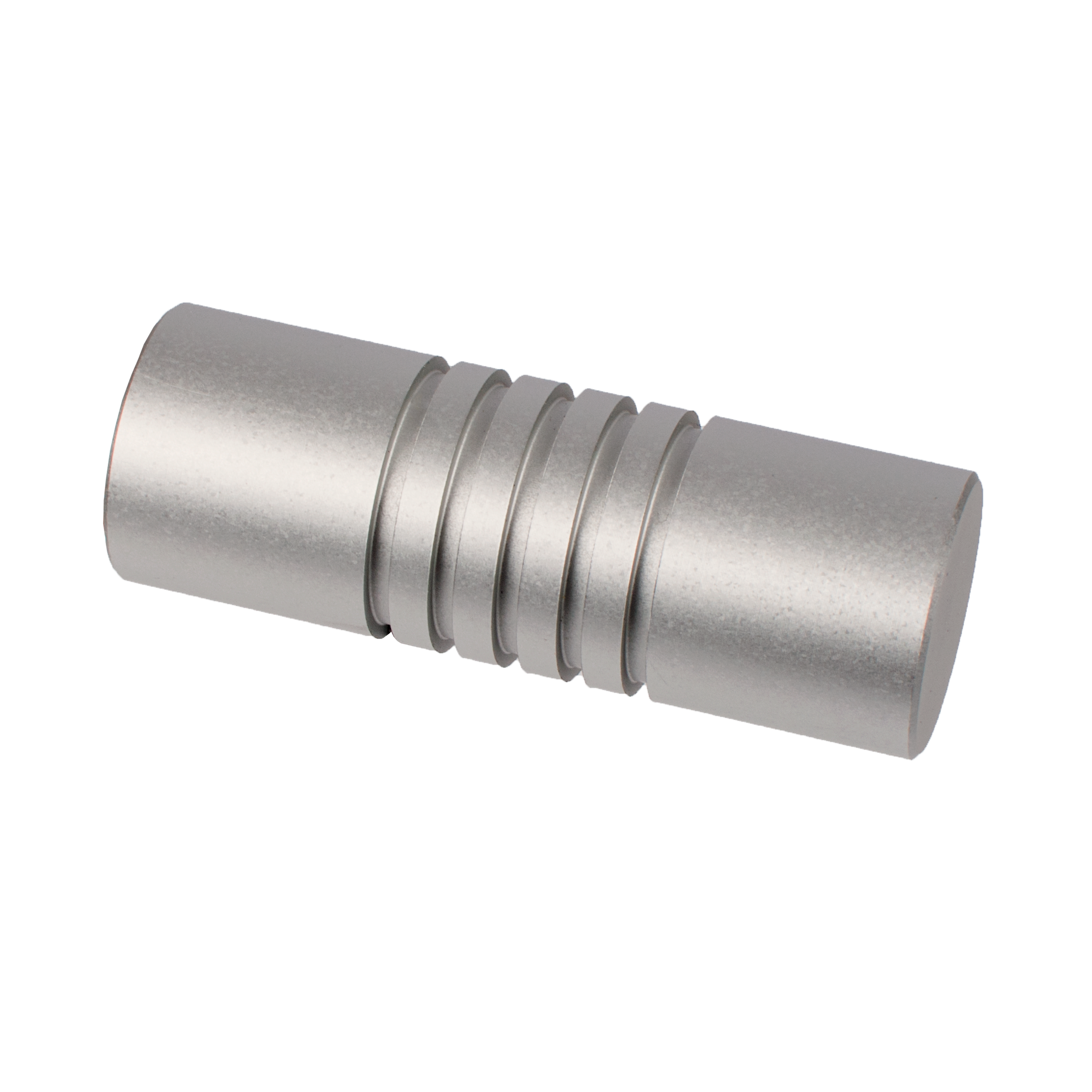 Końcówka do karnisza Frez srebrna inox 20 mm