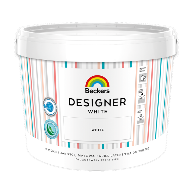 Farba Beckers Designer White Biały 10 l