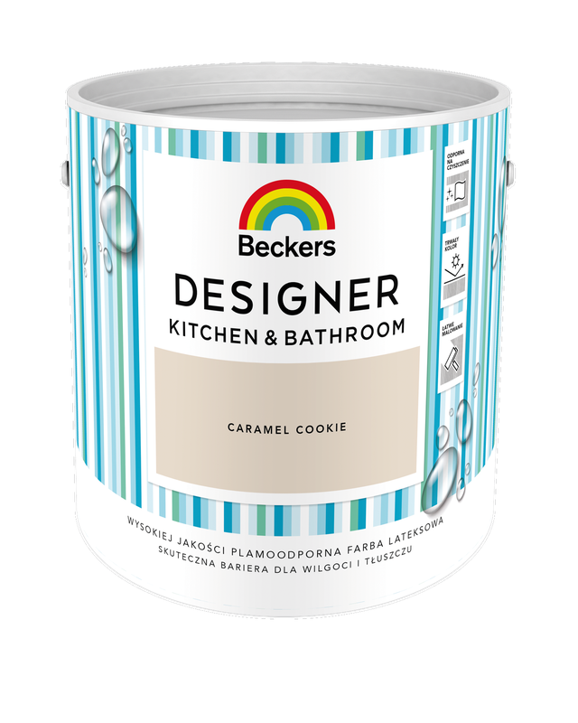 Farba Beckers Designer Kitchen & Bathroom Caramel cookie 2.5 l