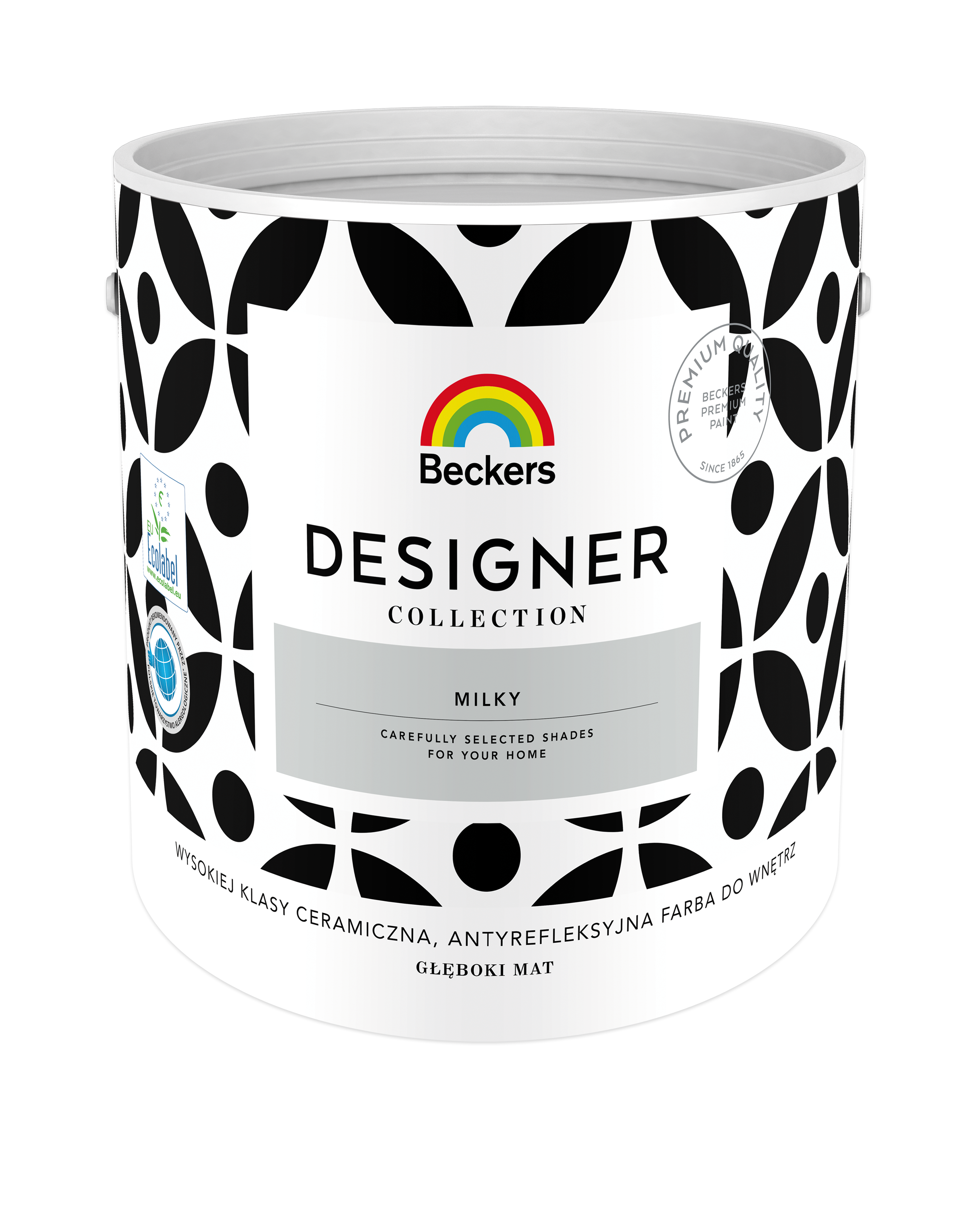 Farba ceramiczna Beckers Designer Collection Milky 2.5 l