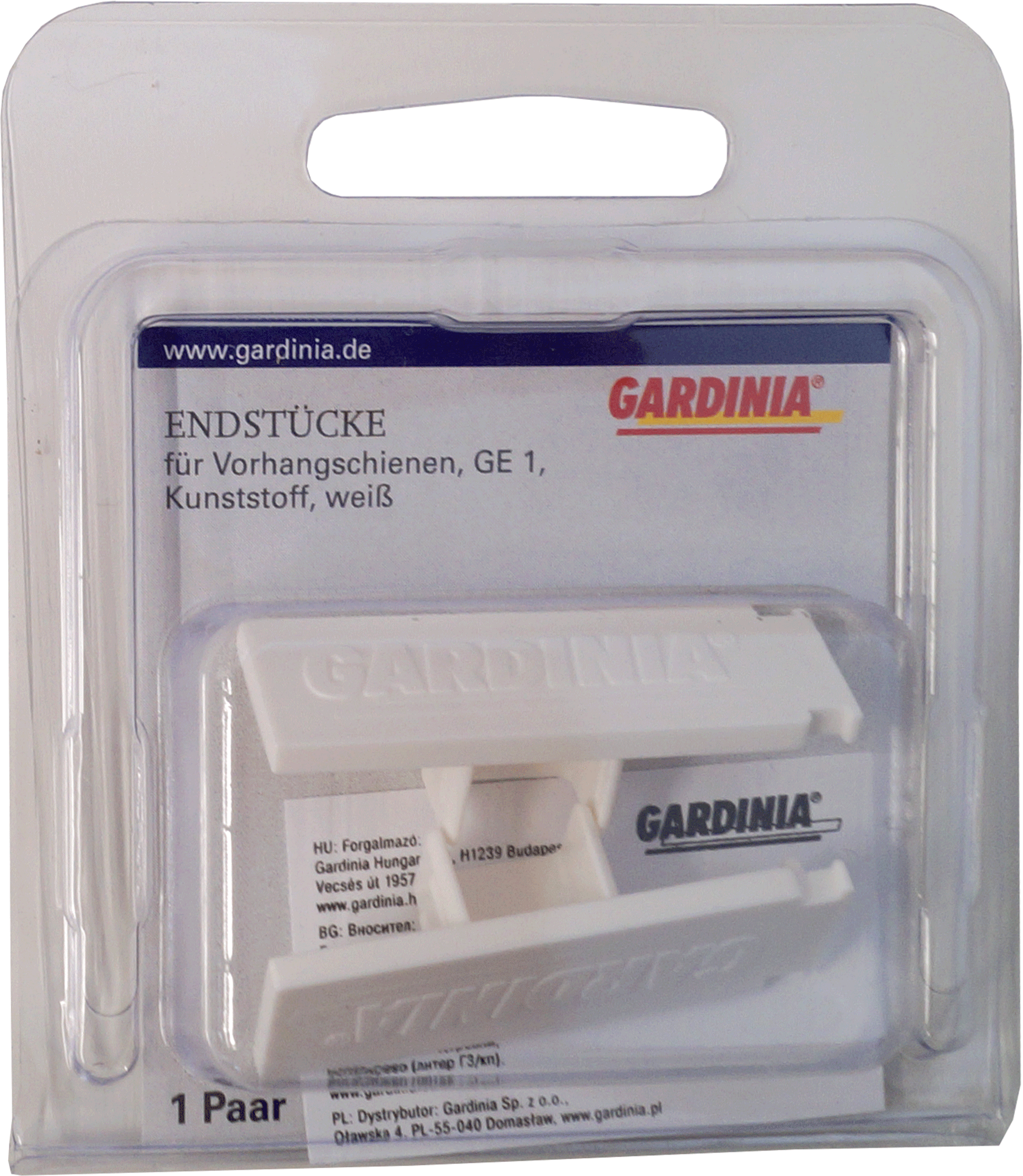 Zakończenie do szyny sufitowej 1-torowej 2 szt. Gardinia - 2