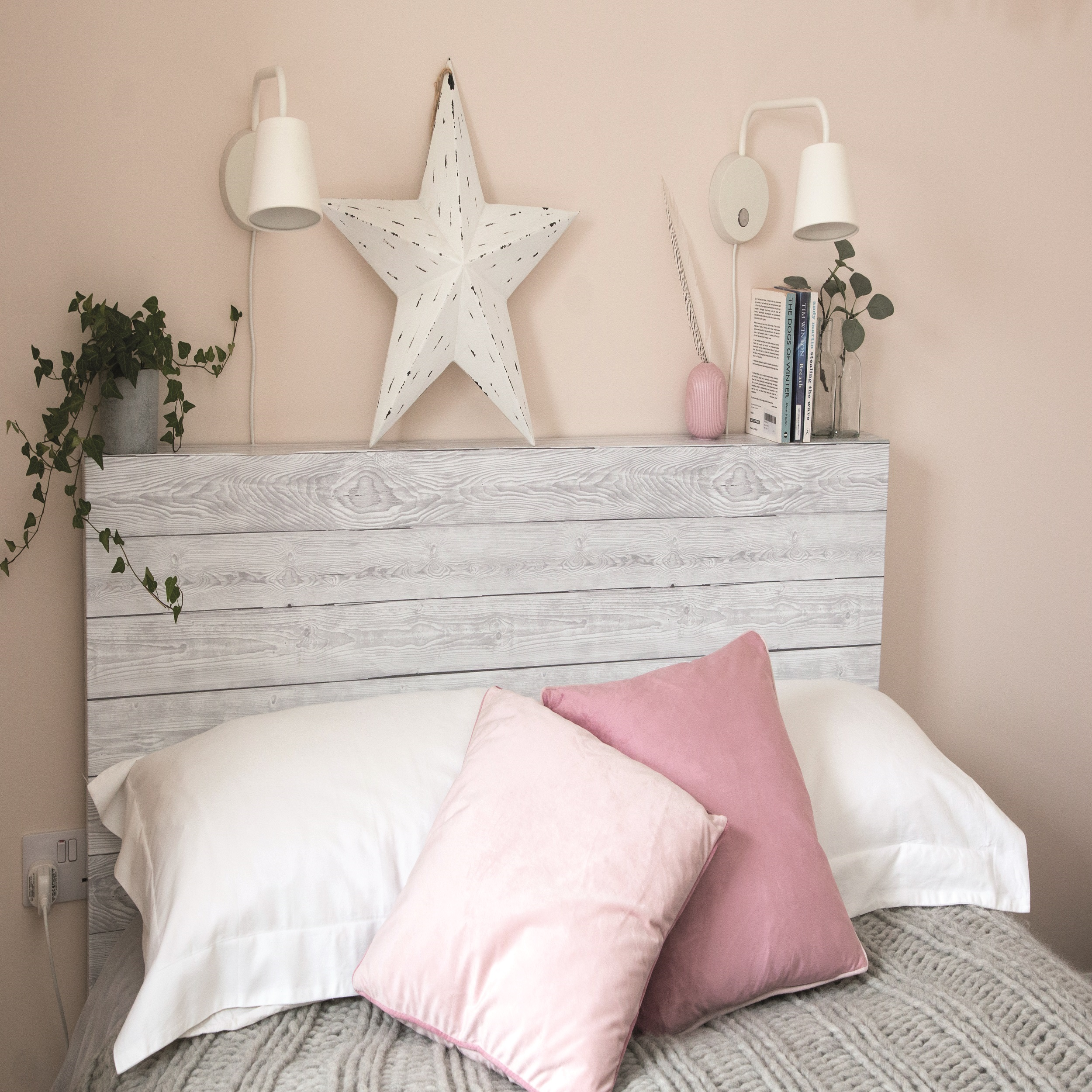 Adhesivo decorativo para muebles imitación madera blanco D-C-FIX de 0.45 x 2m - 4