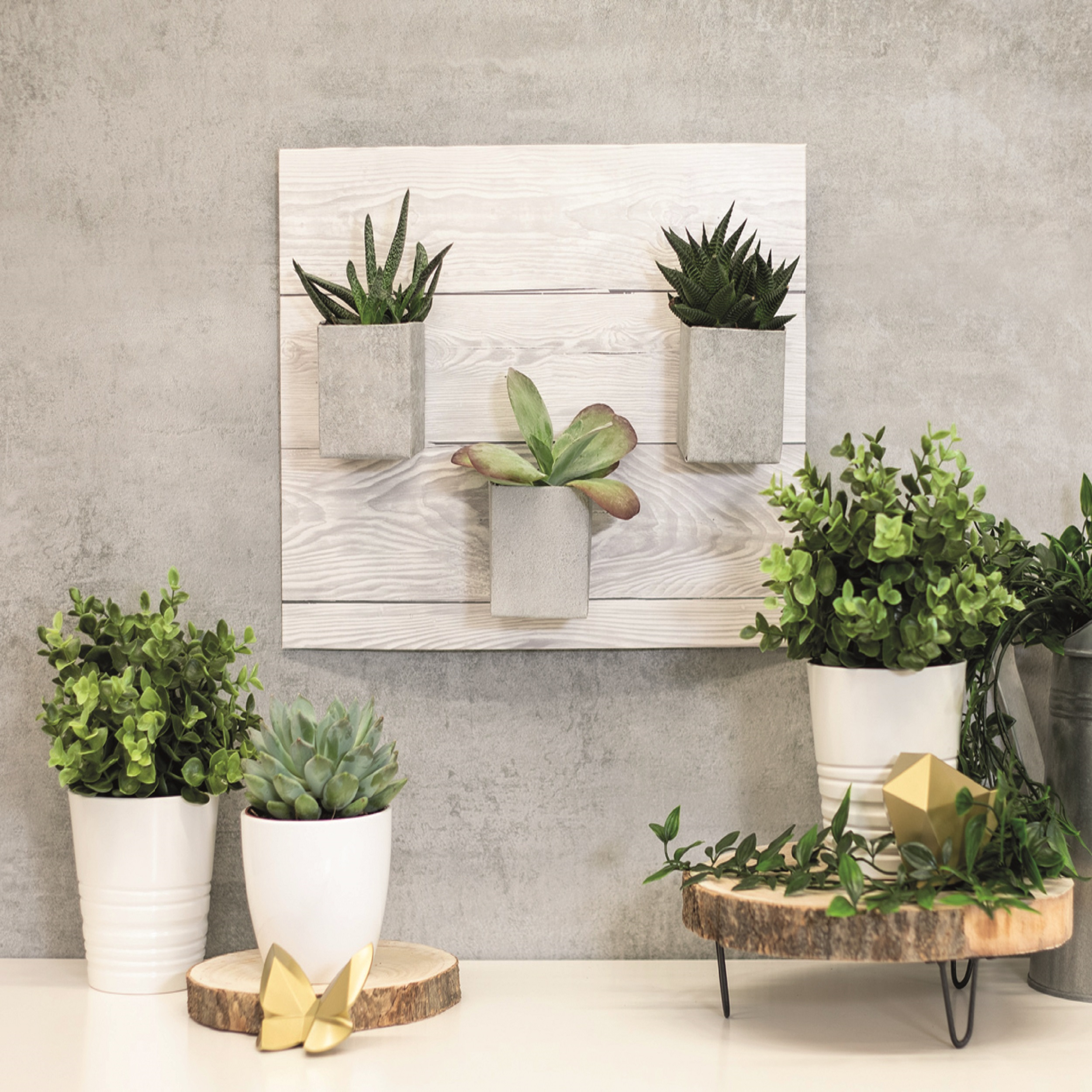 Adhesivo decorativo para muebles imitación madera blanco D-C-FIX de 0.45 x 2m - 3