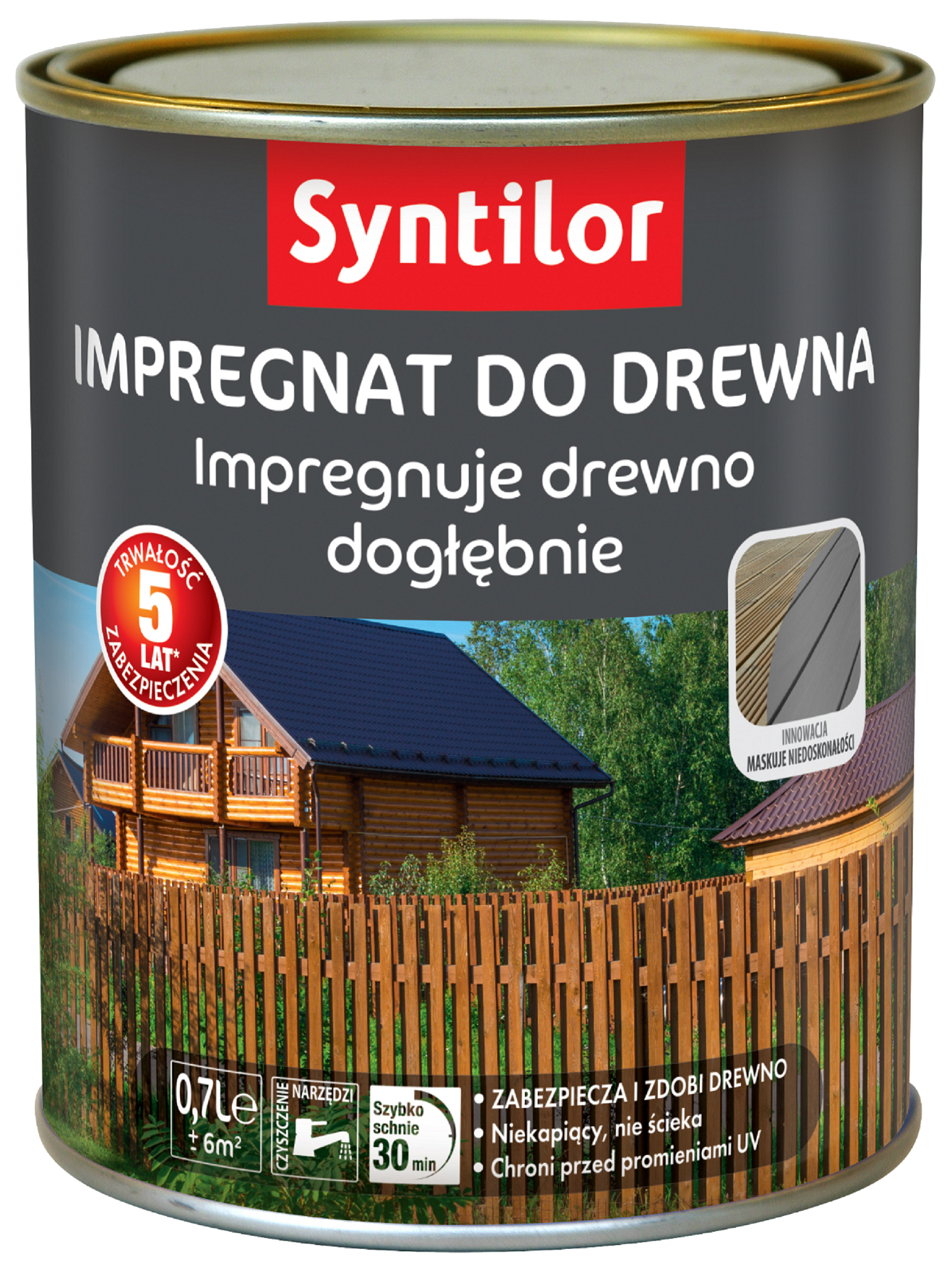 Impregnat do drewna 0.7 l Tek SYNTILOR
