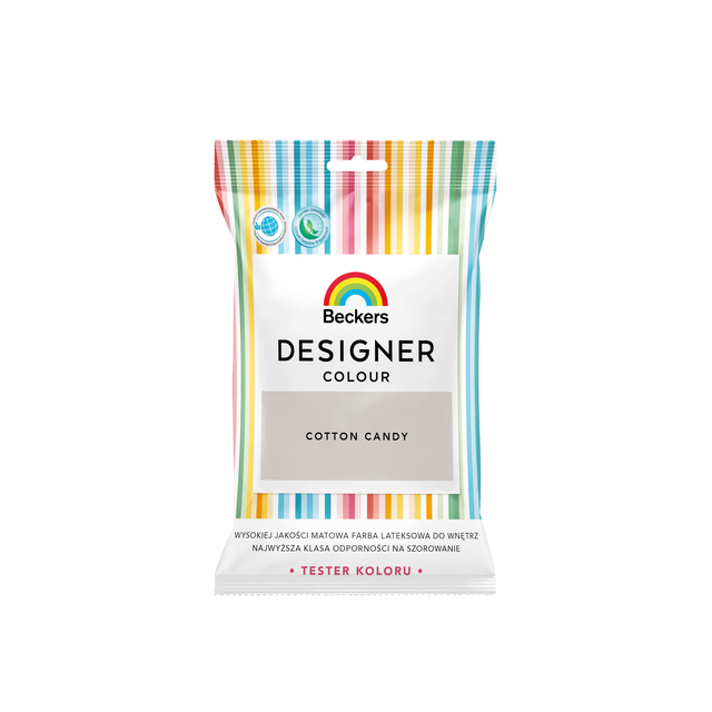 Tester farby Beckers Designer Colour Cotton candy 50 ml