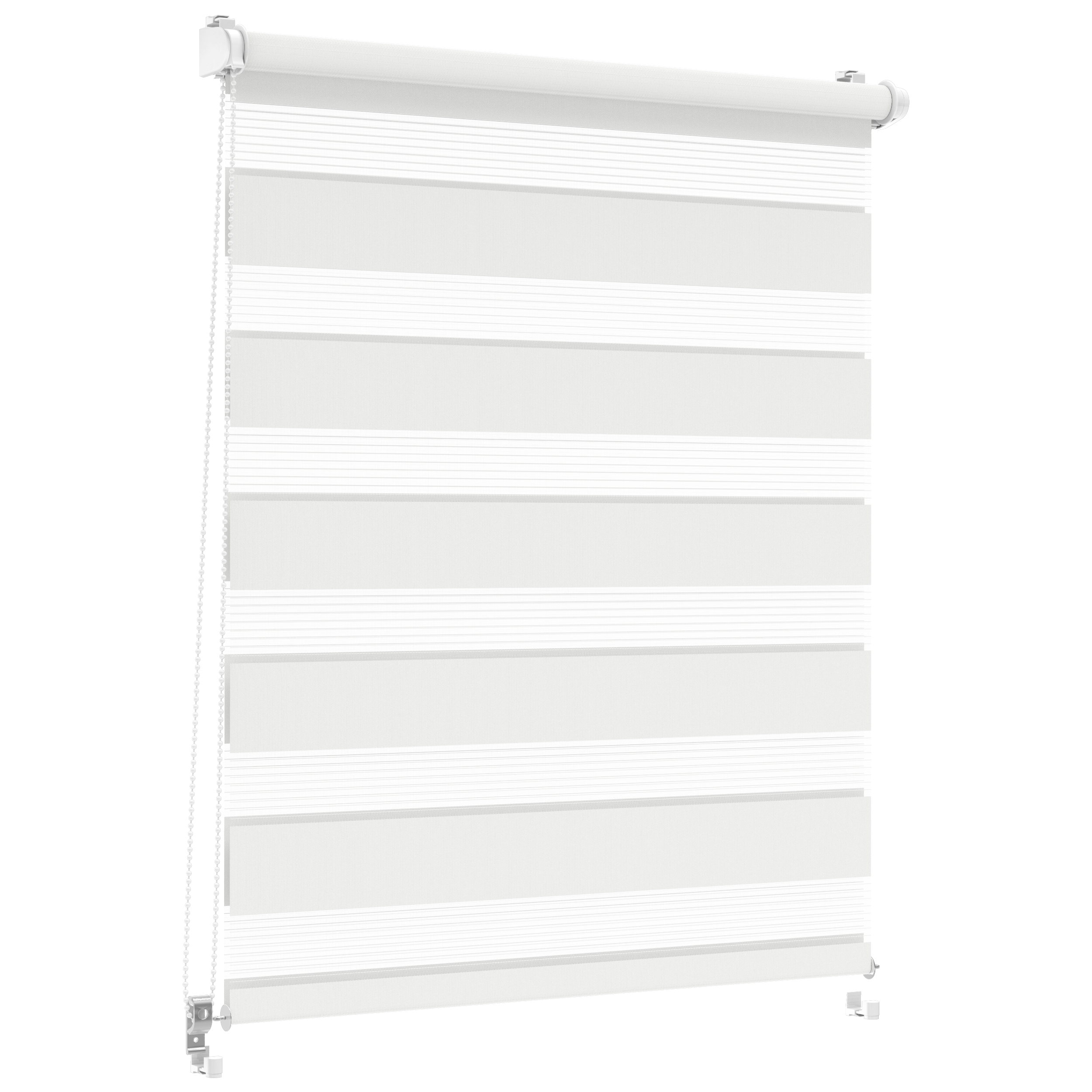 Roleta dzień noc Classic Click 46 x 215 cm biała