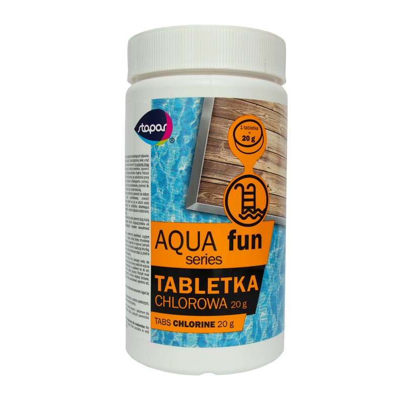 Tabletki chlorowe 50szt. 20g 1kg Aqua fun Stapar