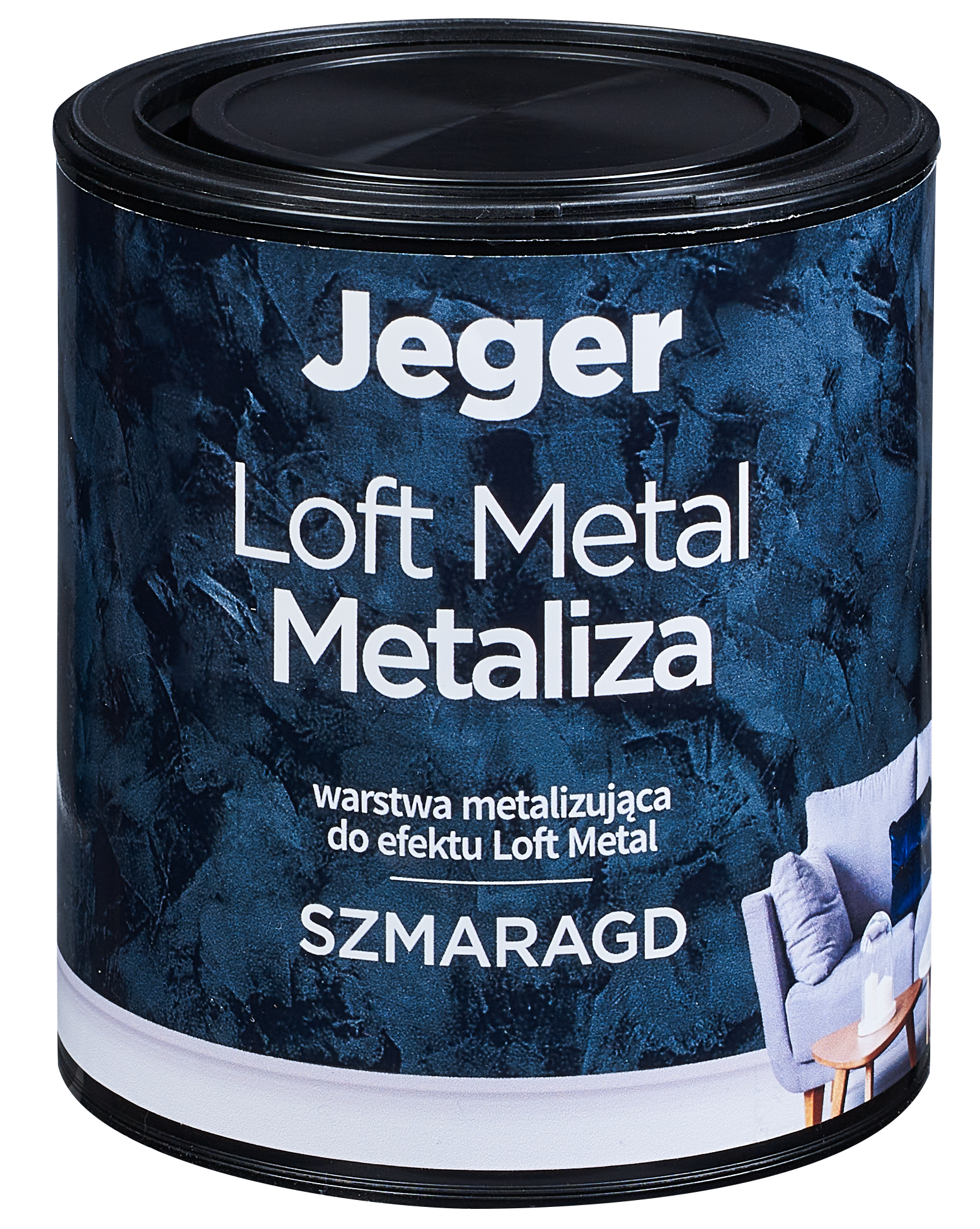 Warstwa metalizująca LOFT METAL METALIZA 0.4 l Szmaragd JEGER