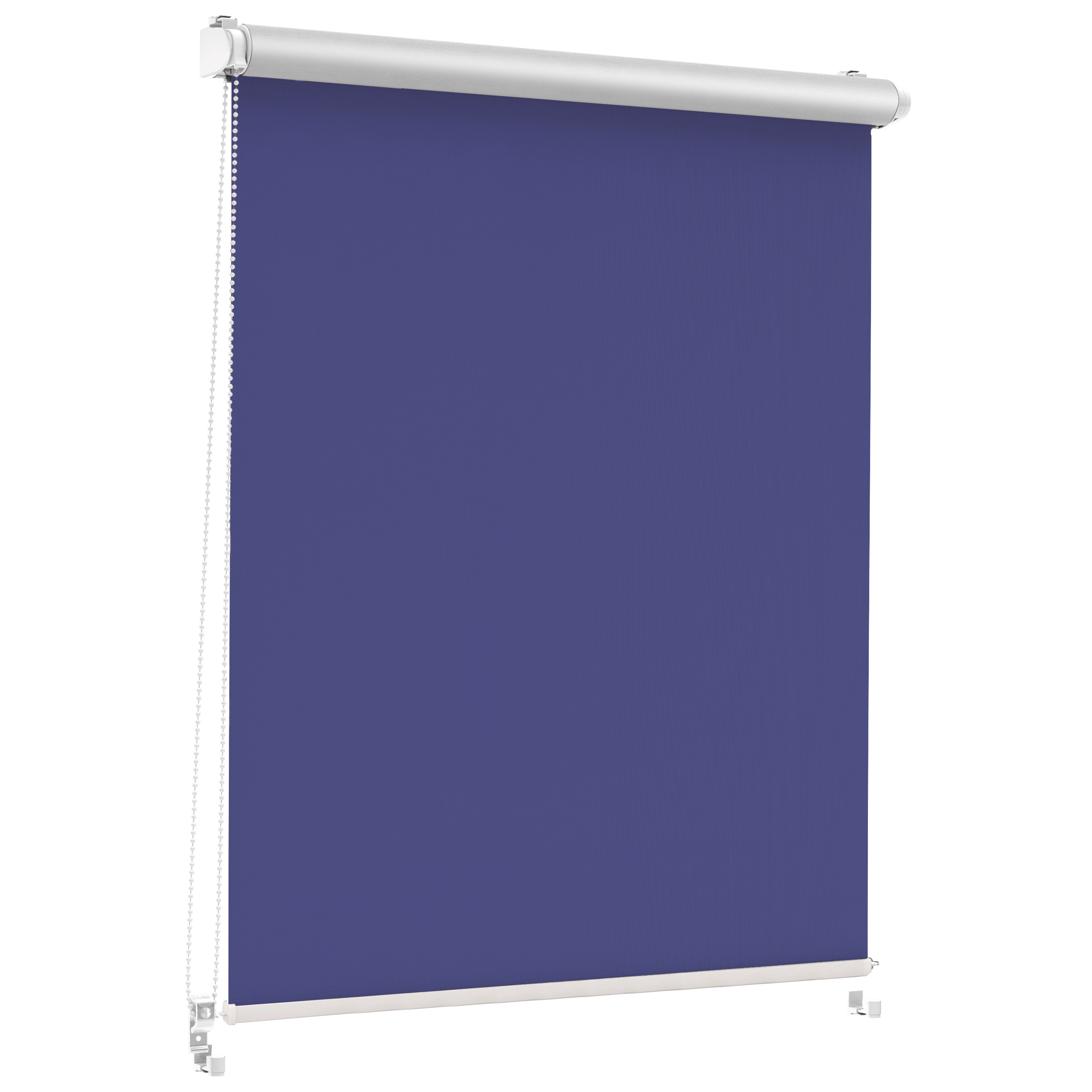 Roleta zaciemniająca Silver Click 81 x 150 cm granatowa termoizolacyjna