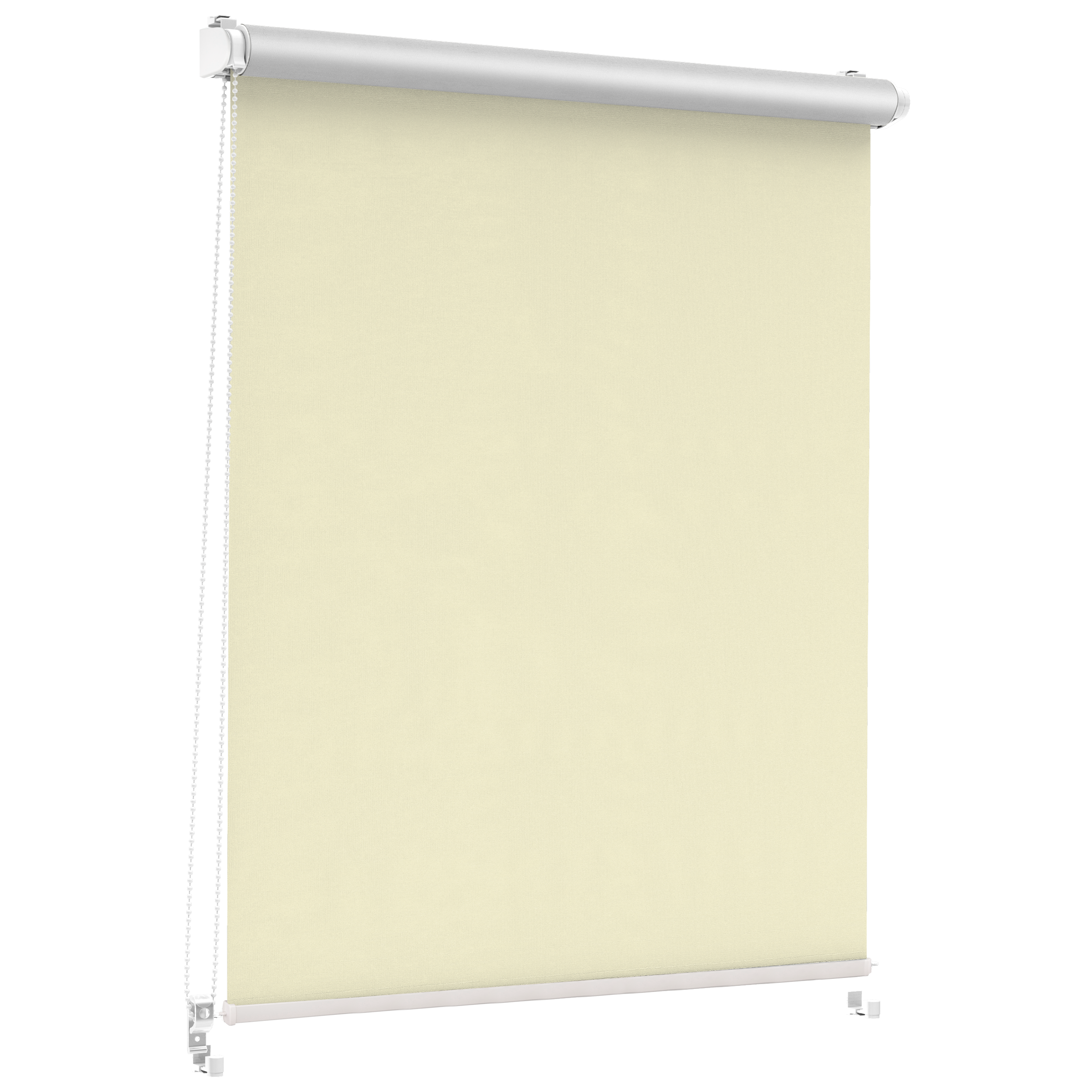 Roleta zaciemniająca Silver Click 106 x 215 cm kremowa termoizolacyjna