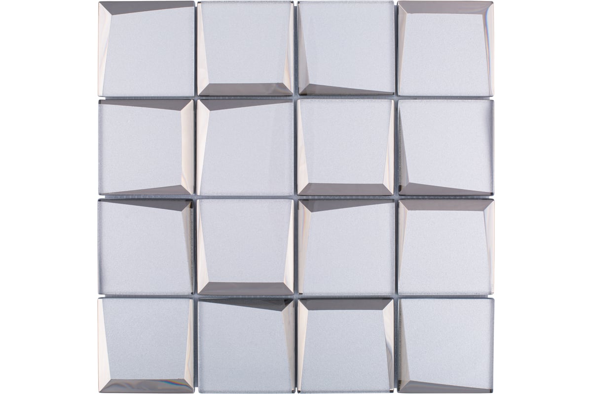 Mozaika Square Silver 29.8 x 29.8 Iryda