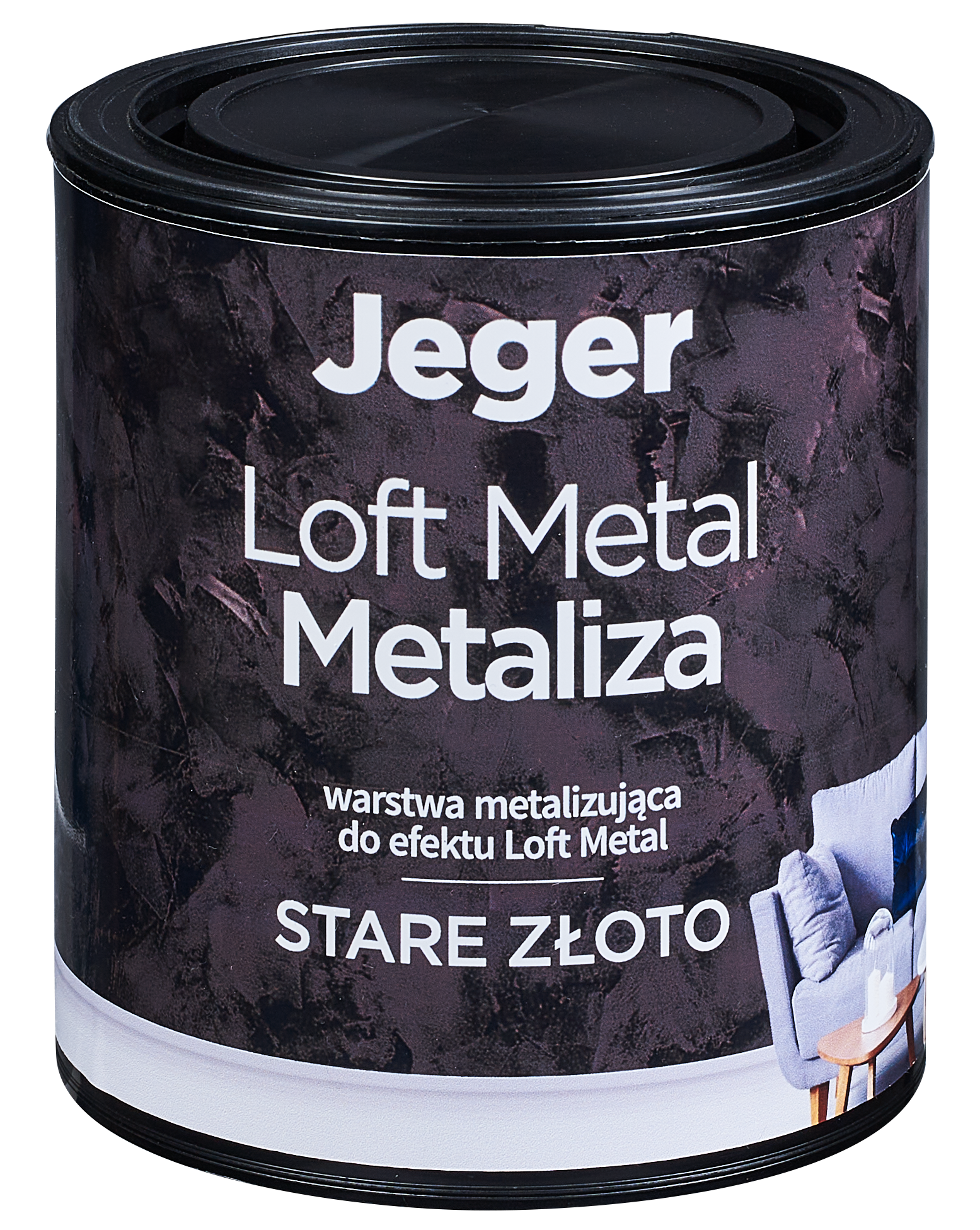 Warstwa metalizująca LOFT METAL METALIZA 0.4 l Stare złoto JEGER
