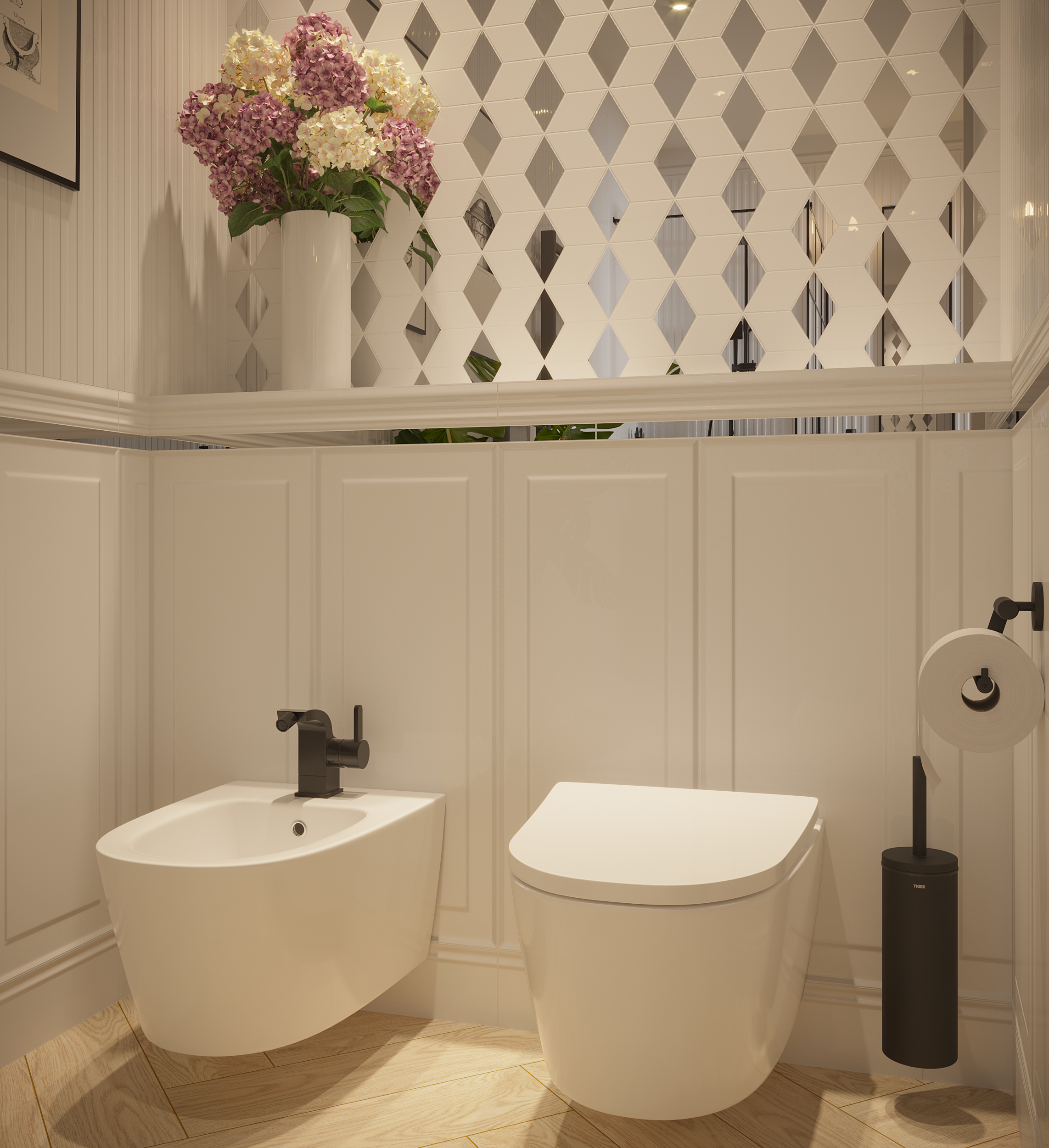 Moldura Milo 50x70cm Preto Inspire - 20