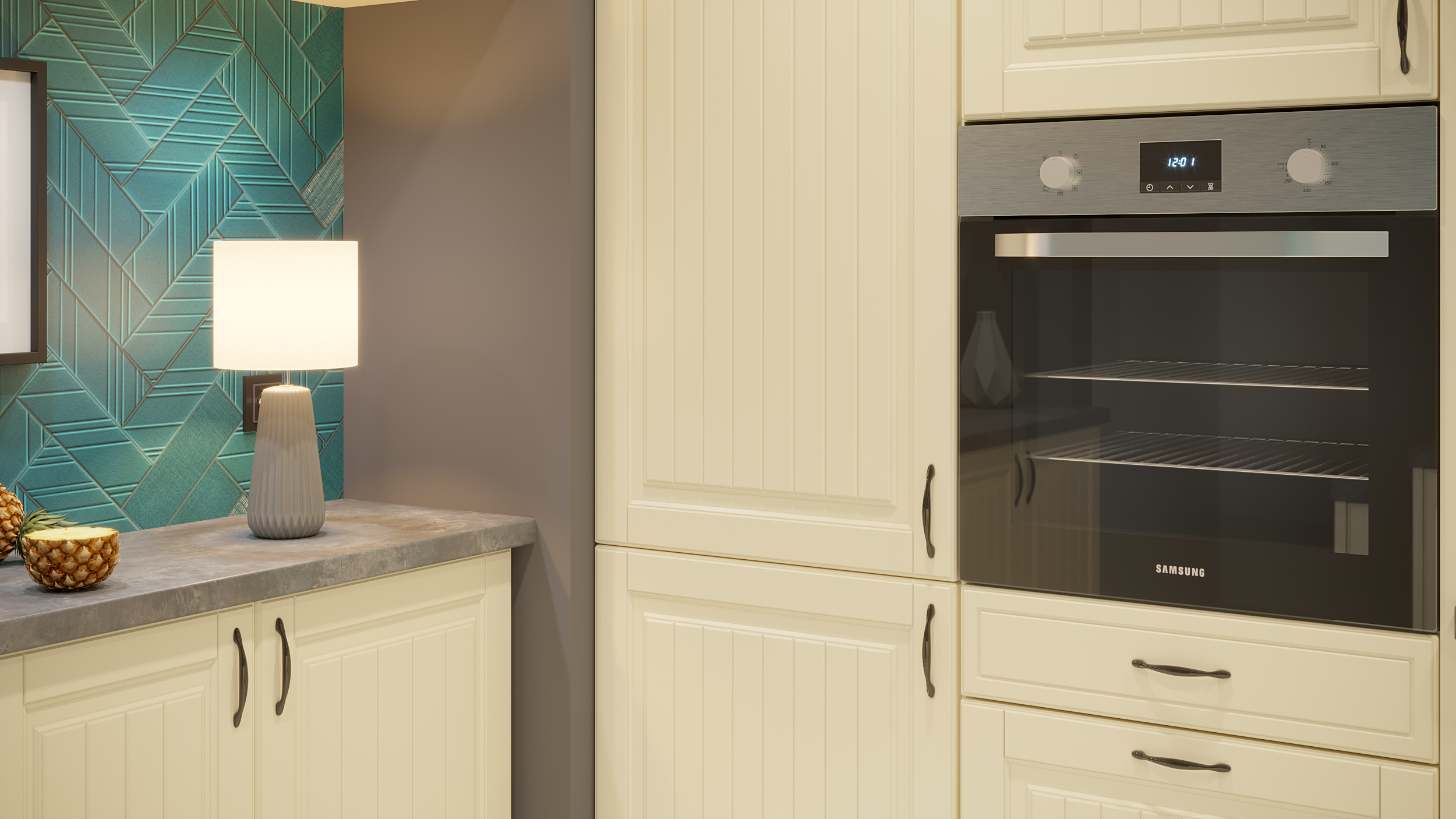 Zmywarka do zabudowy DW60M6050BB/EO Samsung - 3