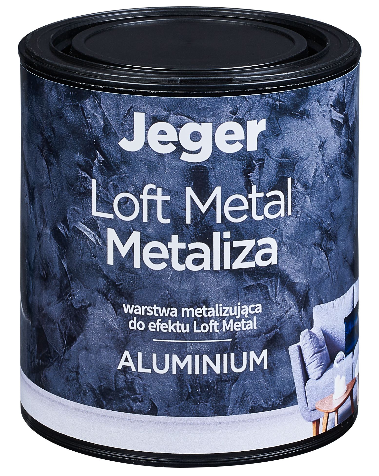 Warstwa metalizująca LOFT METAL METALIZA 0.4 l Aluminium JEGER