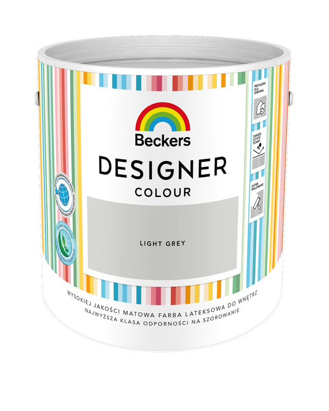 Farba Beckers Designer Colour Light Grey 2.5 l