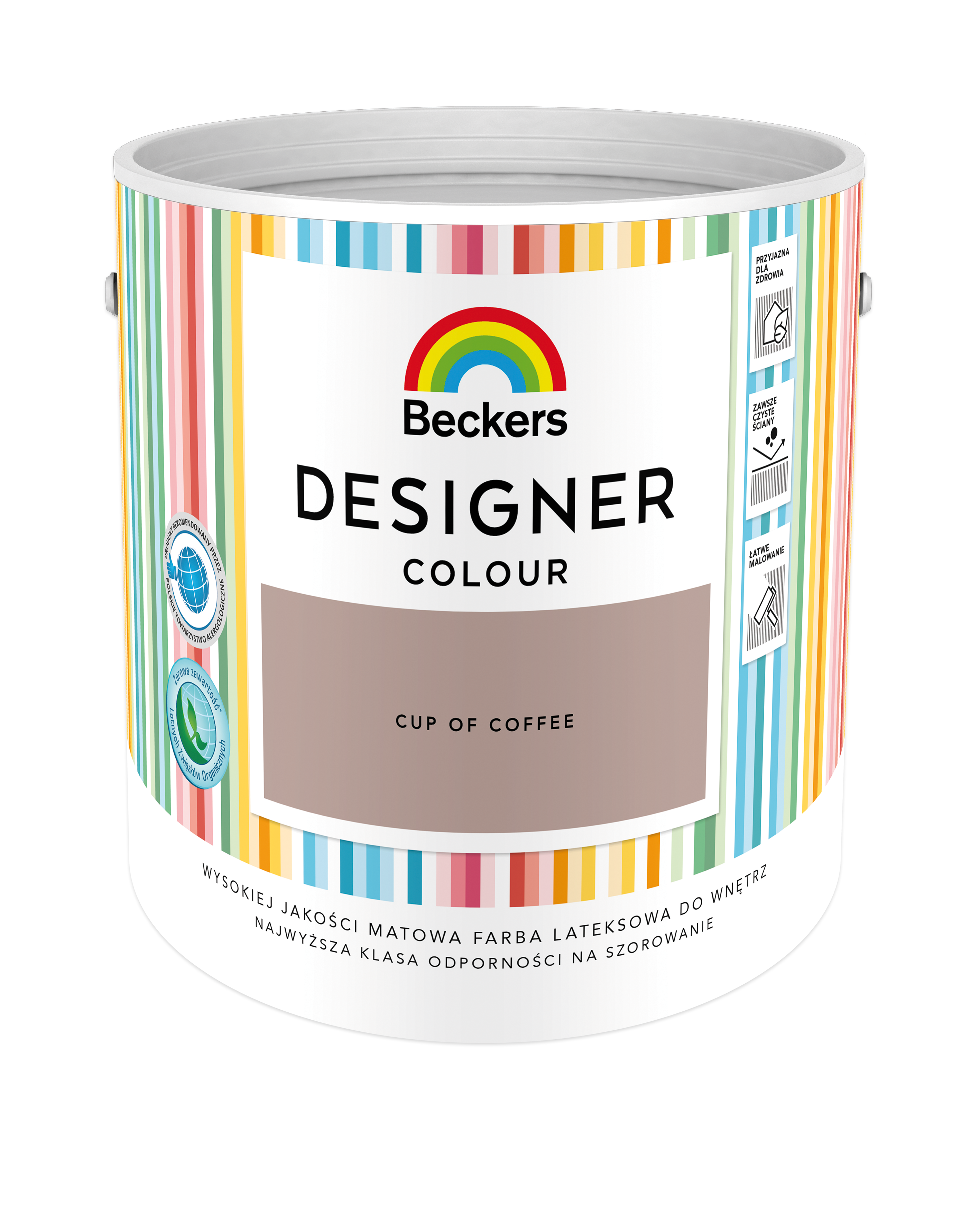 Farba wewnętrzna Beckers Designer Colour Cup Of Coffee 2.5 l
