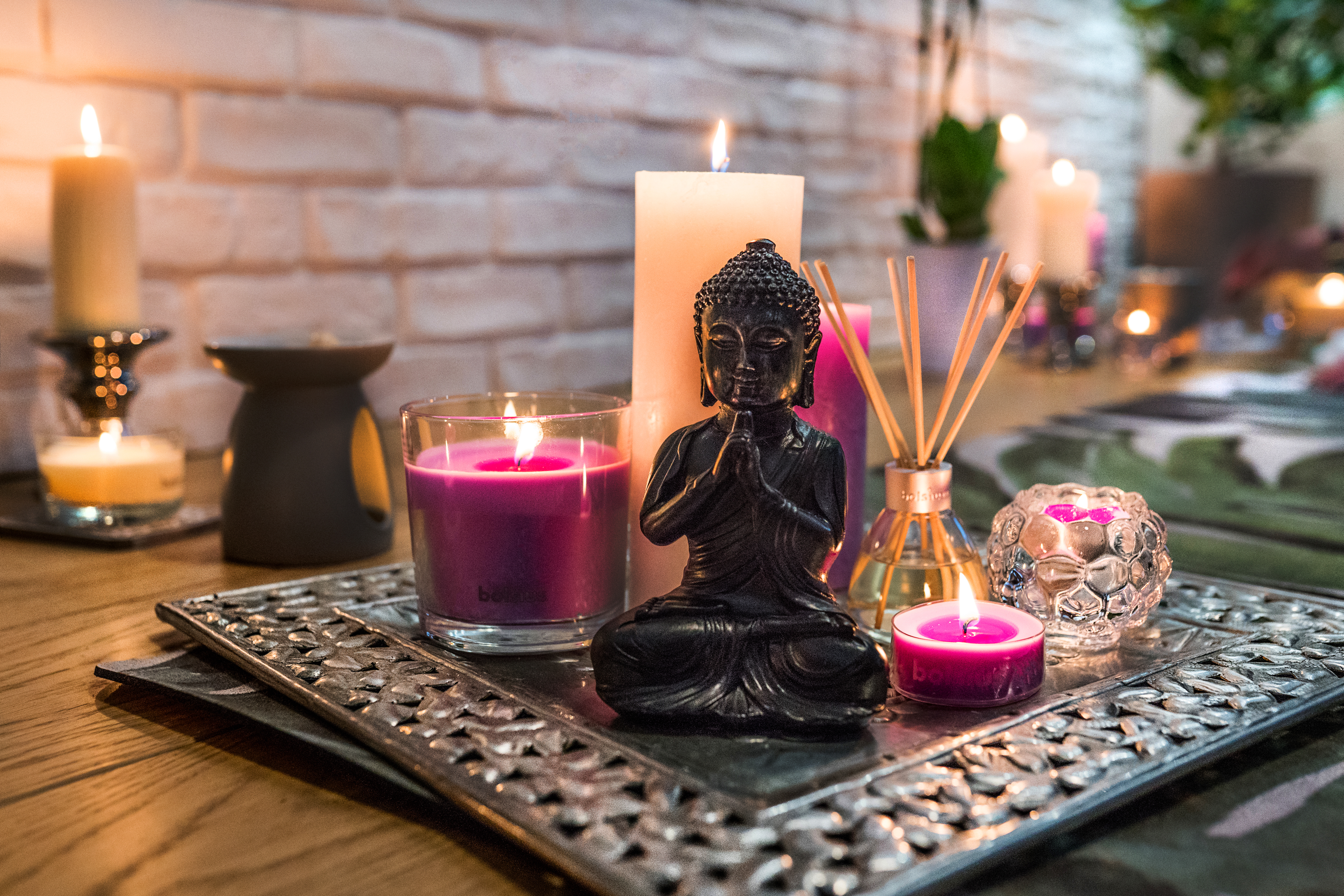 Tealight BOLSIUS  essenza lavanda  Ø 3.8 cm H 3 cm, 18 pezzi - 2